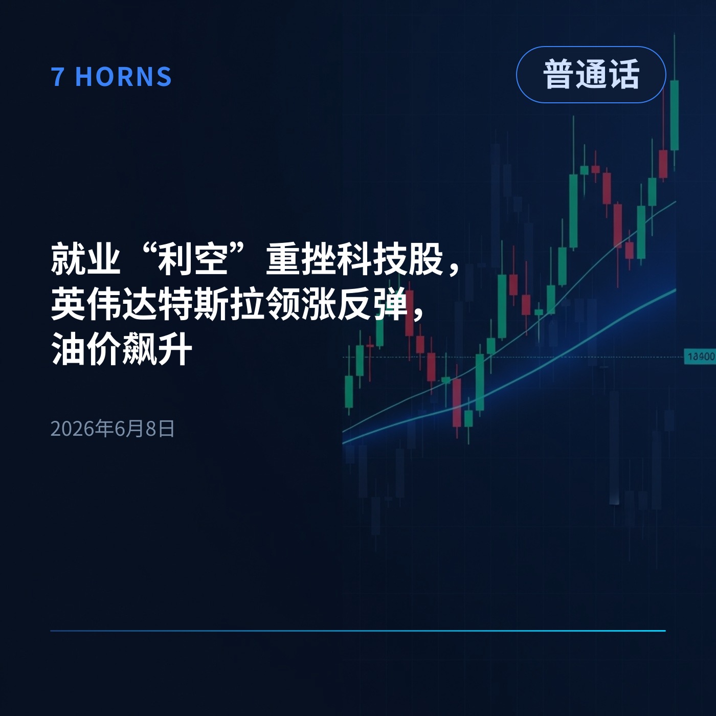 就业“利空”重挫科技股，英伟达特斯拉领涨反弹，油价飙升 episode artwork