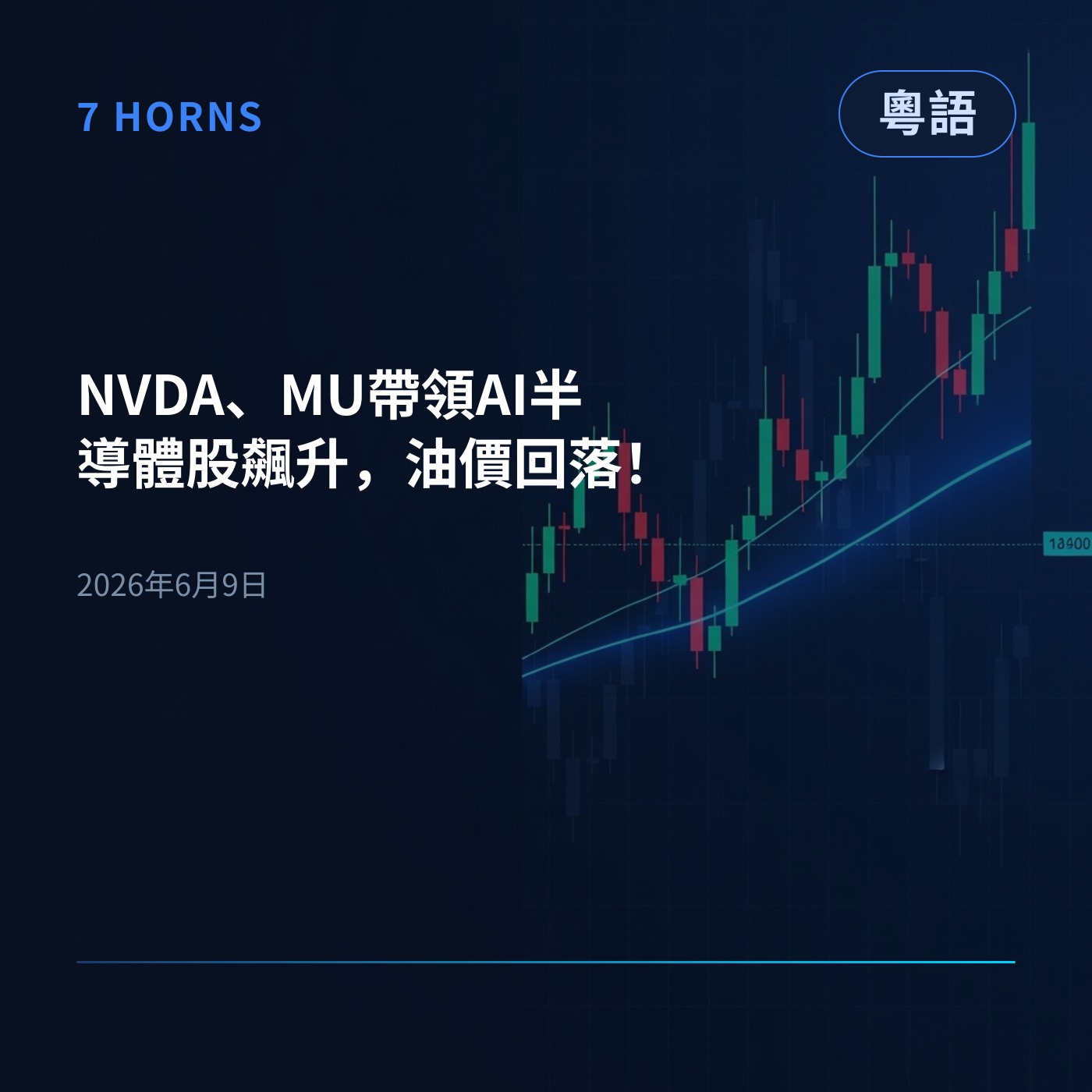 NVDA、MU帶領AI半導體股飆升，油價回落！ episode artwork