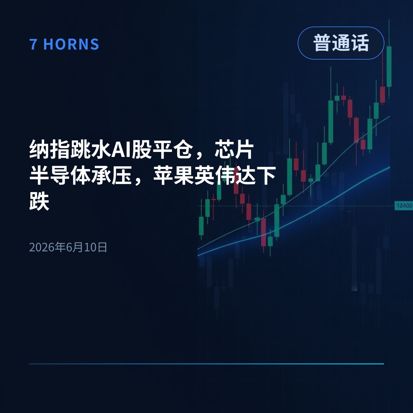 纳指跳水AI股平仓，芯片半导体承压，苹果英伟达下跌 episode artwork