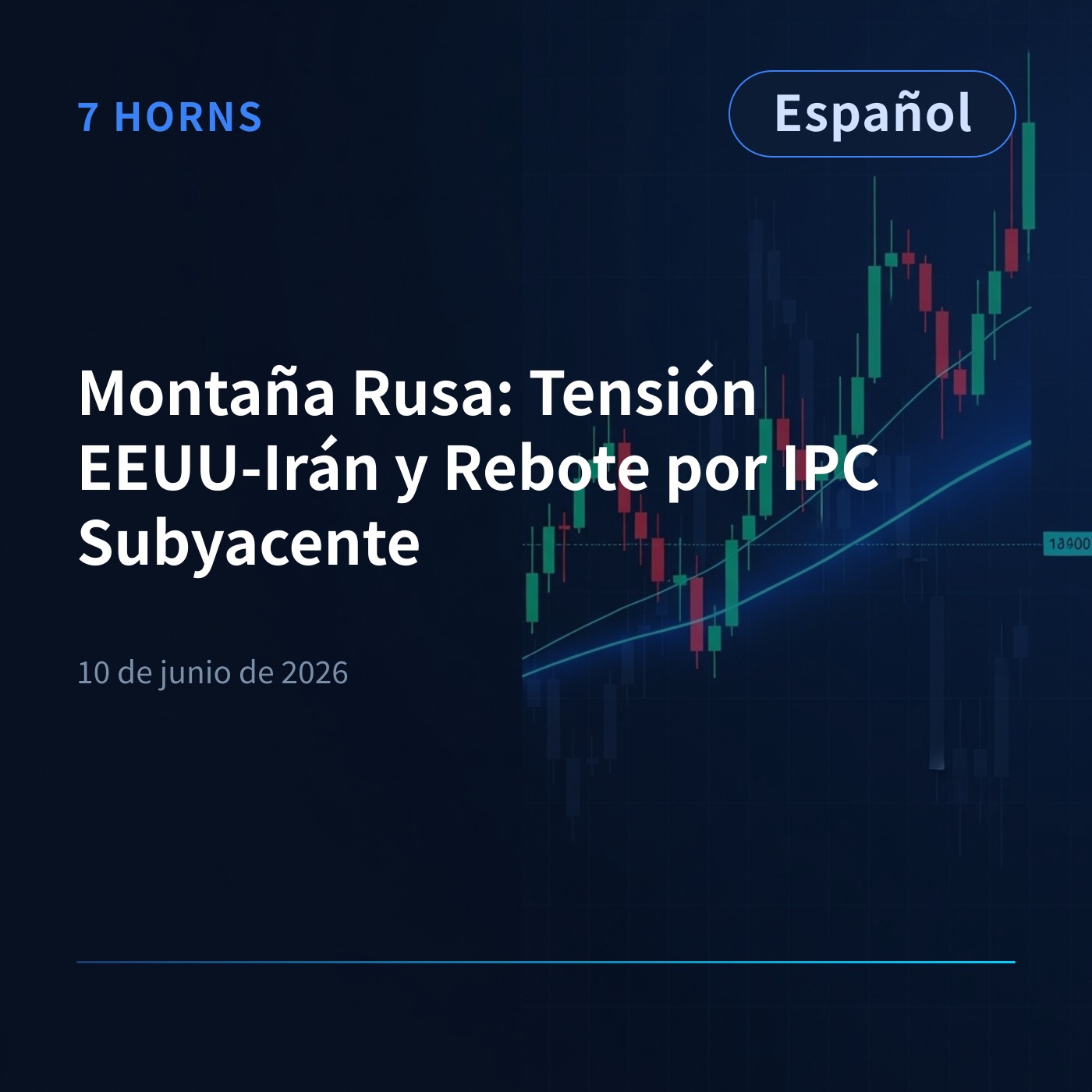 Montaña Rusa: Tensión EEUU-Irán y Rebote por IPC Subyacente episode artwork