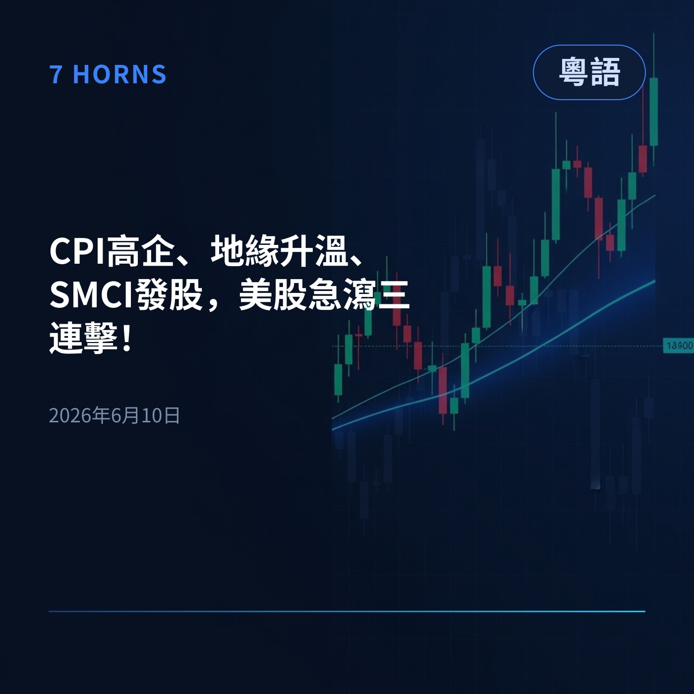 CPI高企、地緣升溫、SMCI發股，美股急瀉三連擊！ episode artwork
