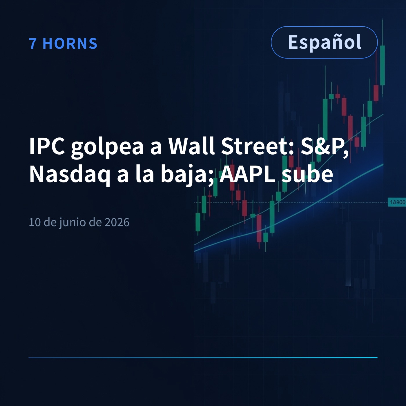 IPC golpea a Wall Street: S&P, Nasdaq a la baja; AAPL sube episode artwork