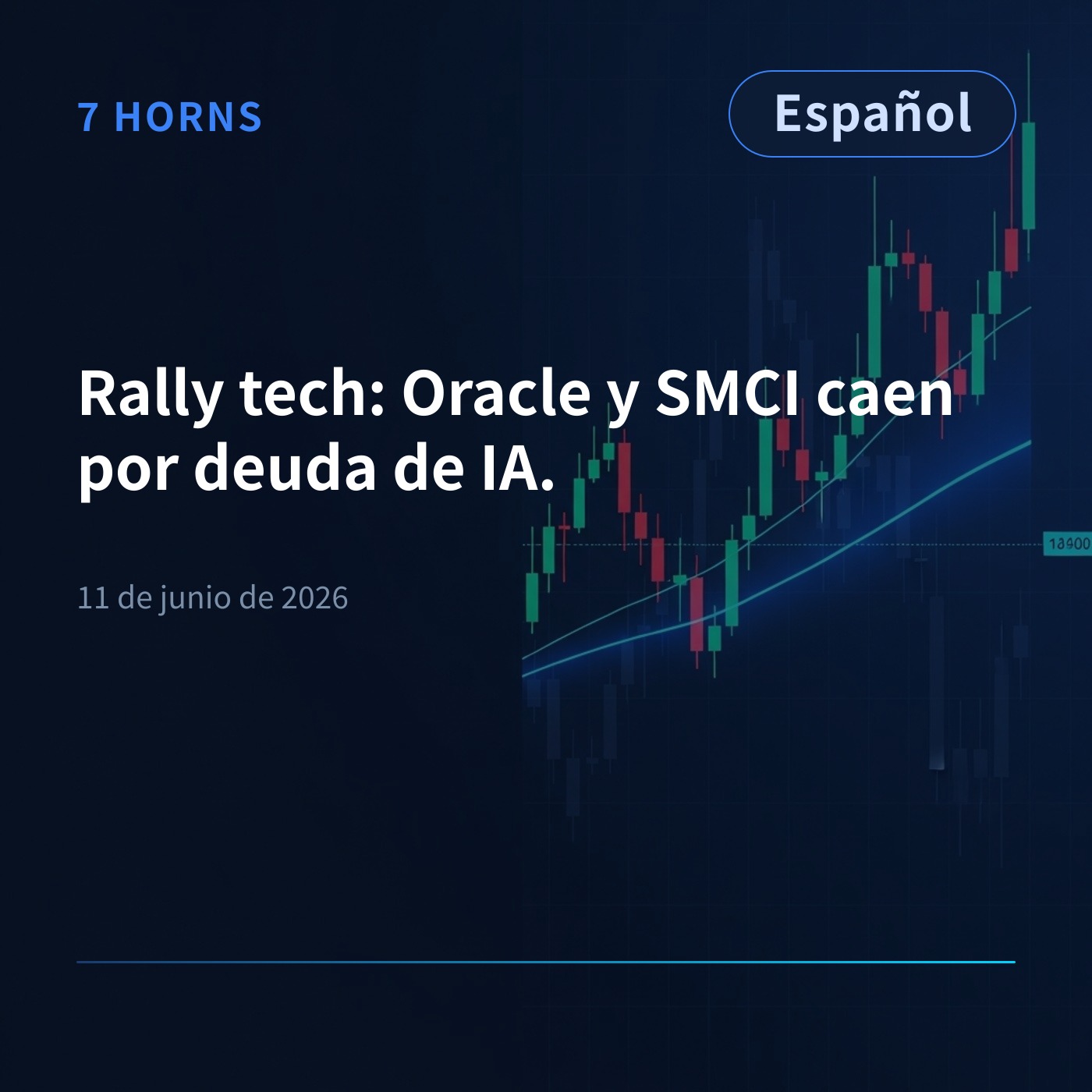 Rally tech: Oracle y SMCI caen por deuda de IA. episode artwork