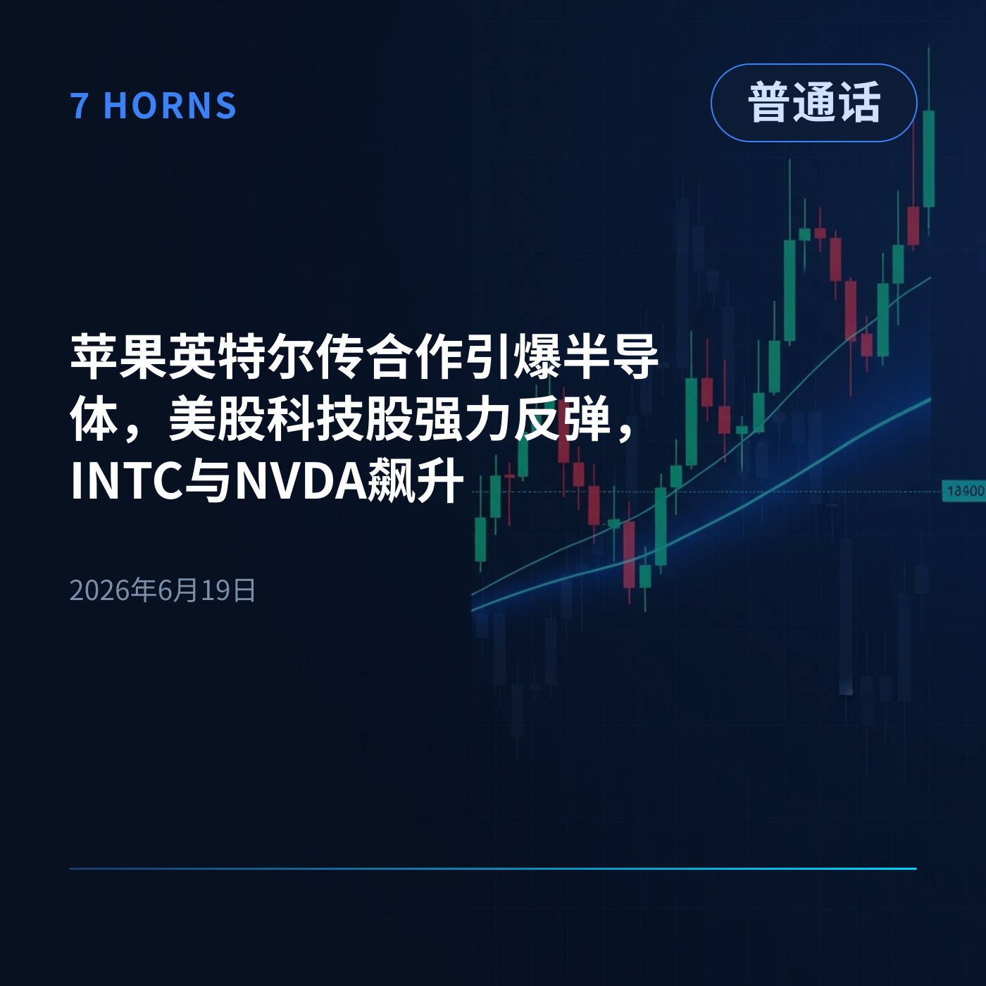 苹果英特尔传合作引爆半导体，美股科技股强力反弹，INTC与NVDA飙升 episode artwork