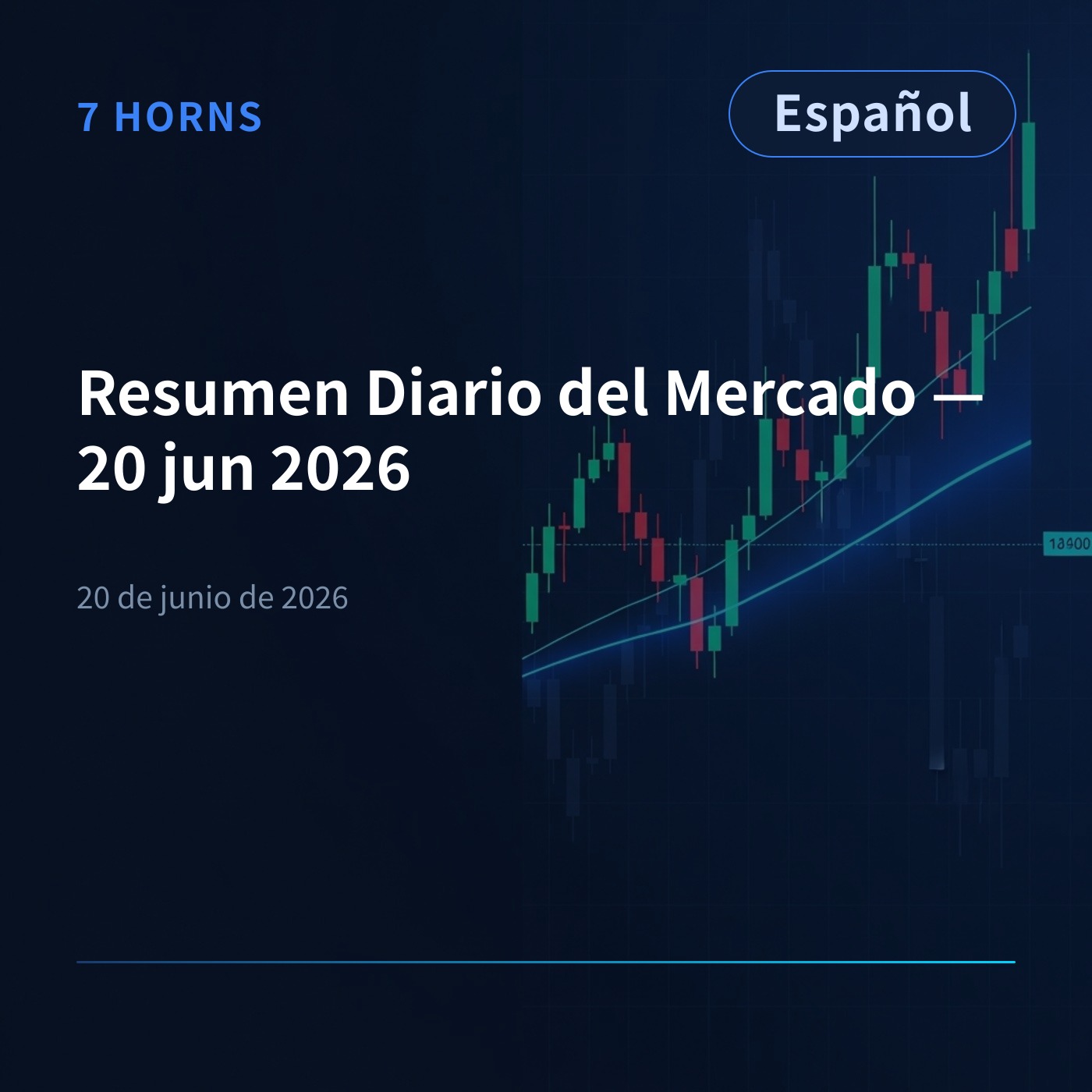 Resumen Diario del Mercado — 20 jun 2026 episode artwork