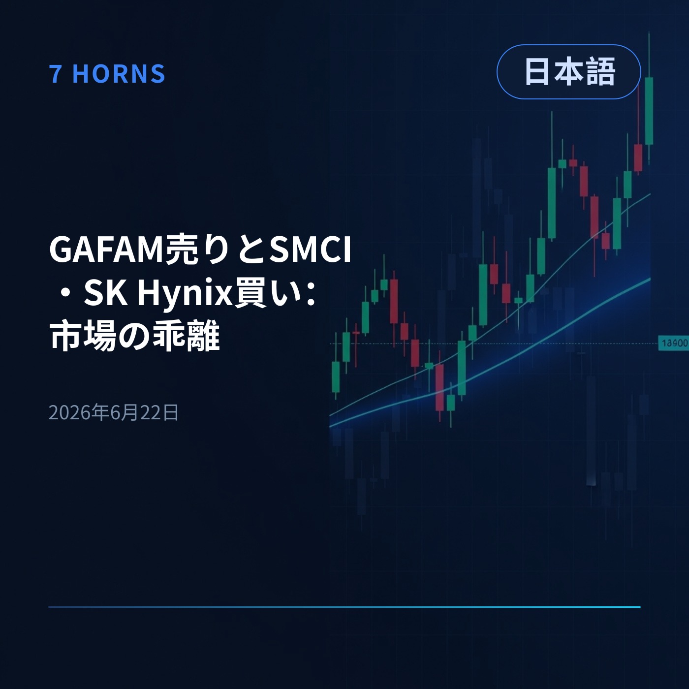 GAFAM売りとSMCI・SK Hynix買い：市場の乖離 episode artwork