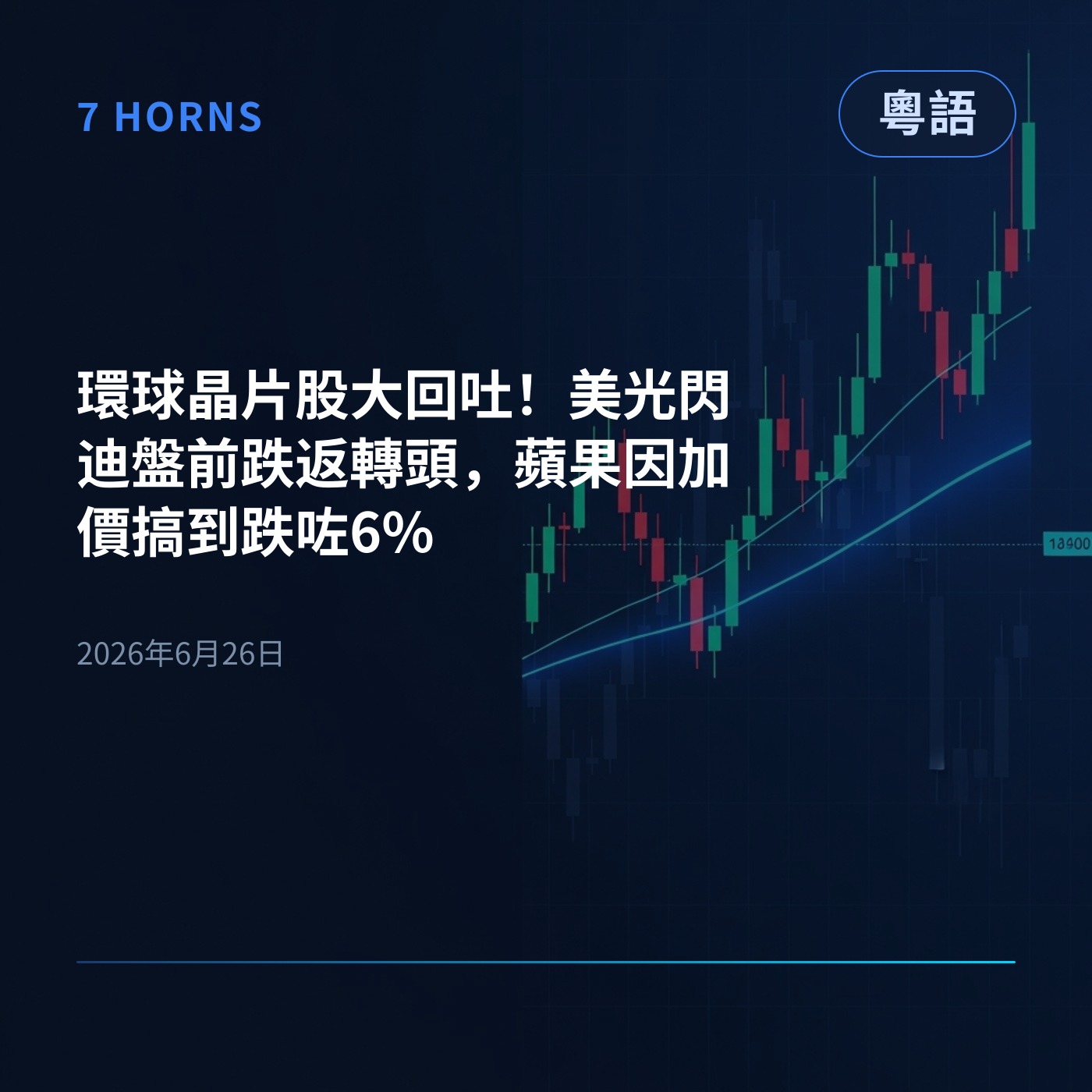 環球晶片股大回吐！美光閃迪盤前跌返轉頭，蘋果因加價搞到跌咗6% episode artwork