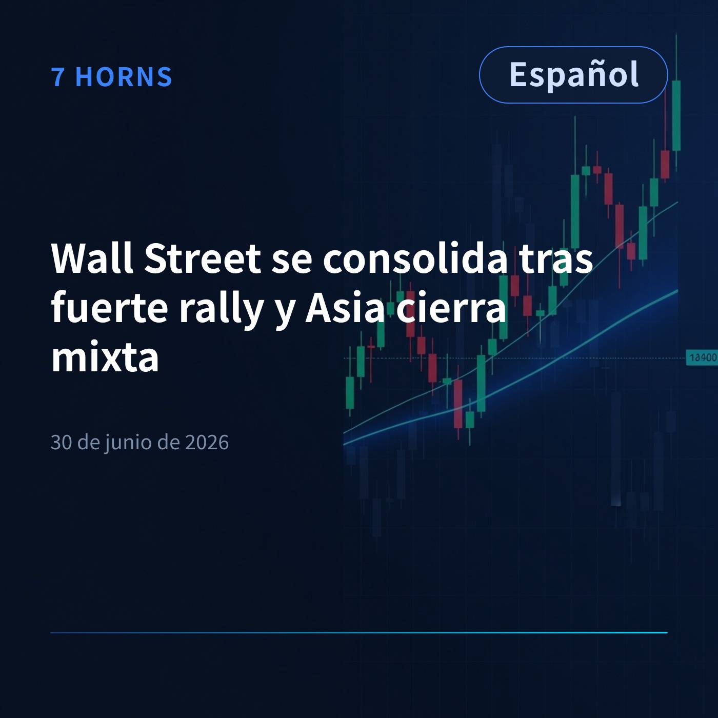 Wall Street se consolida tras fuerte rally y Asia cierra mixta episode artwork