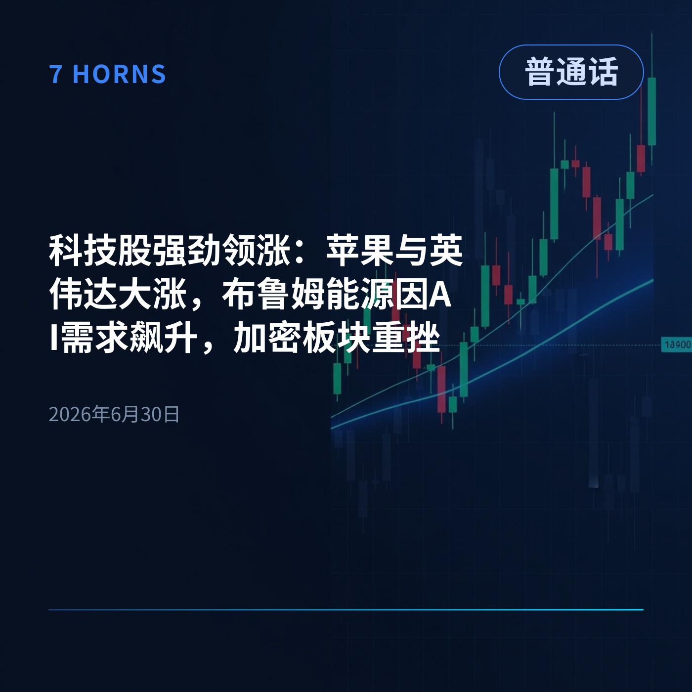 科技股强劲领涨：苹果与英伟达大涨，布鲁姆能源因AI需求飙升，加密板块重挫 episode artwork