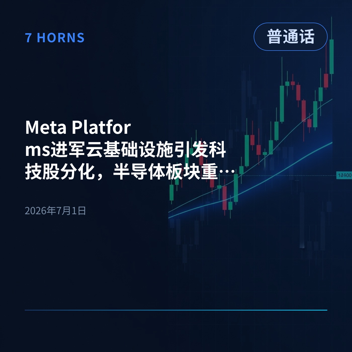 Meta Platforms进军云基础设施引发科技股分化，半导体板块重挫，Nebius集团大跌 episode artwork