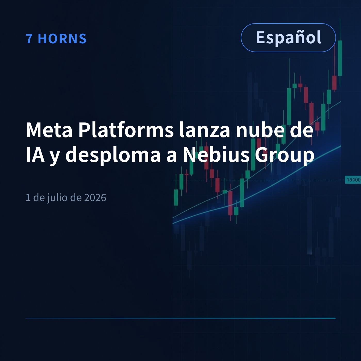 Meta Platforms lanza nube de IA y desploma a Nebius Group episode artwork