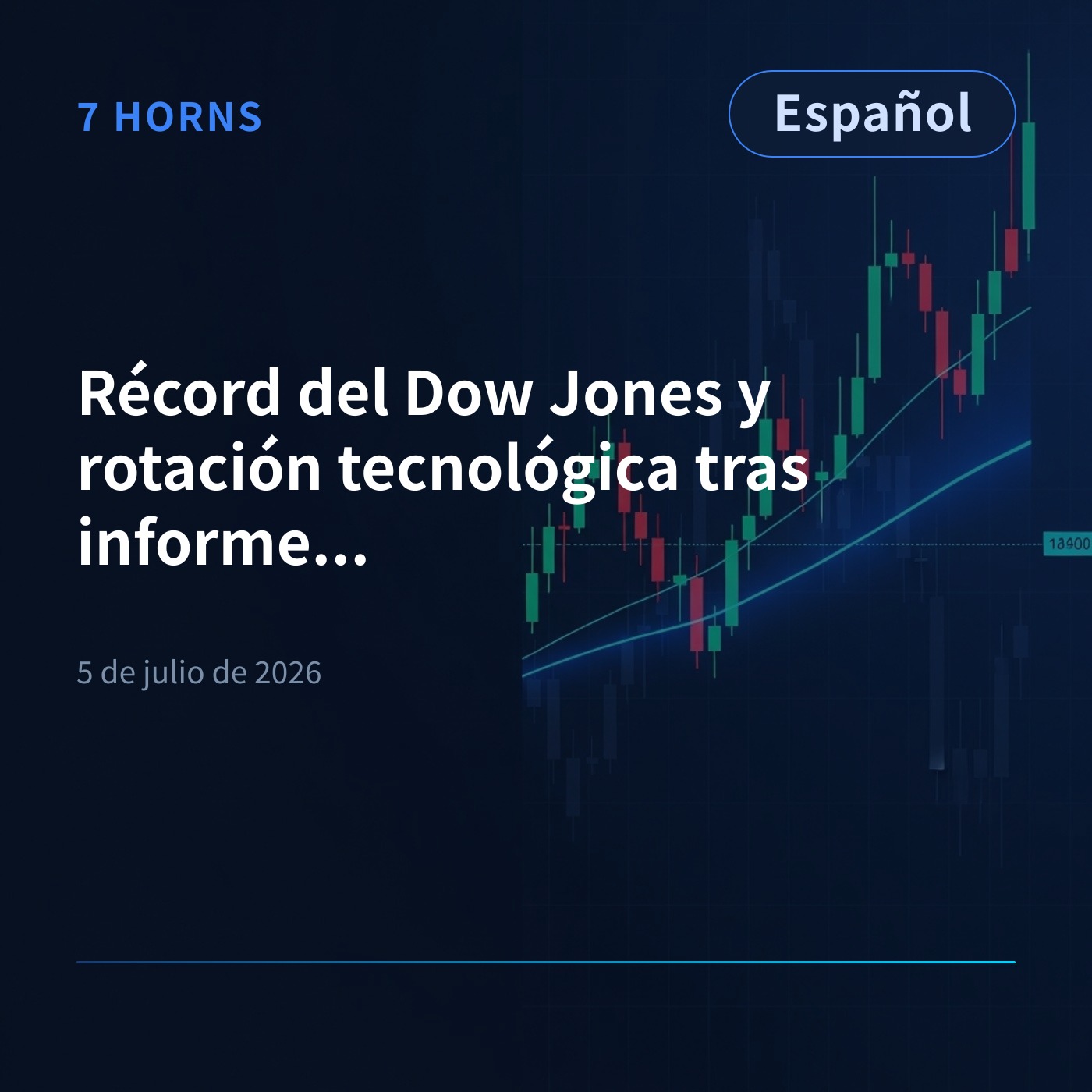Récord del Dow Jones y rotación tecnológica tras informe de empleo episode artwork