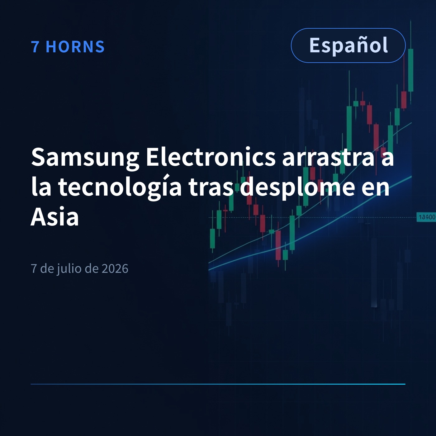 Samsung Electronics arrastra a la tecnología tras desplome en Asia episode artwork