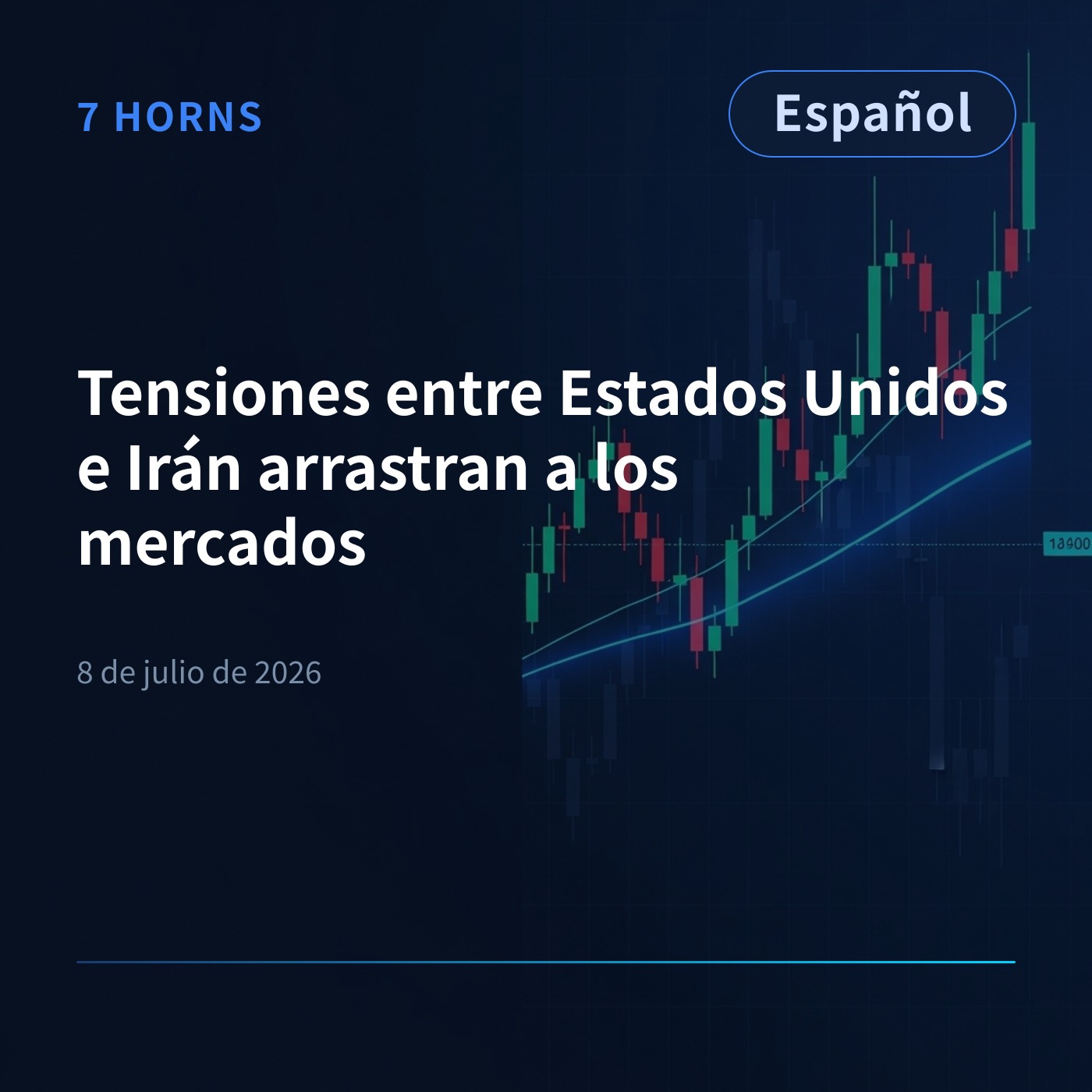 Tensiones entre Estados Unidos e Irán arrastran a los mercados episode artwork