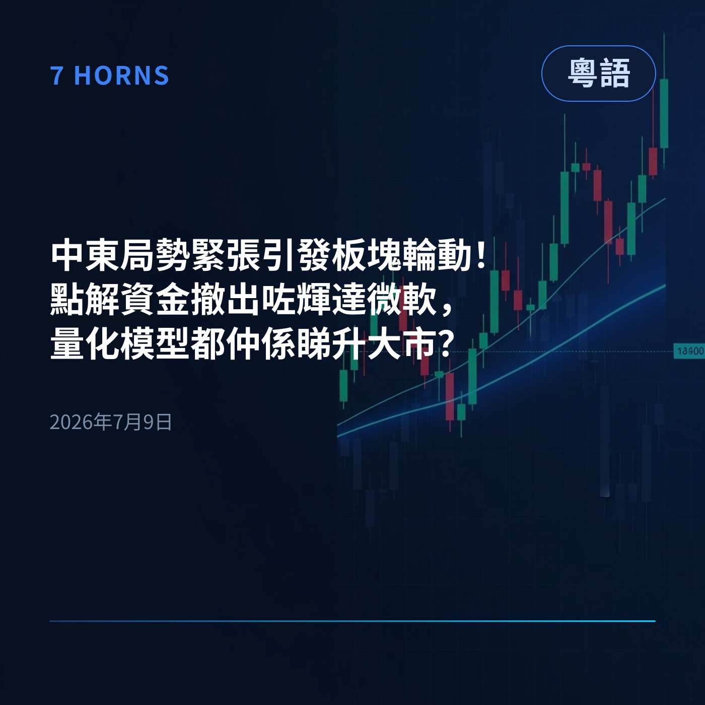 中東局勢緊張引發板塊輪動！點解資金撤出咗輝達微軟，量化模型都仲係睇升大市？ episode artwork