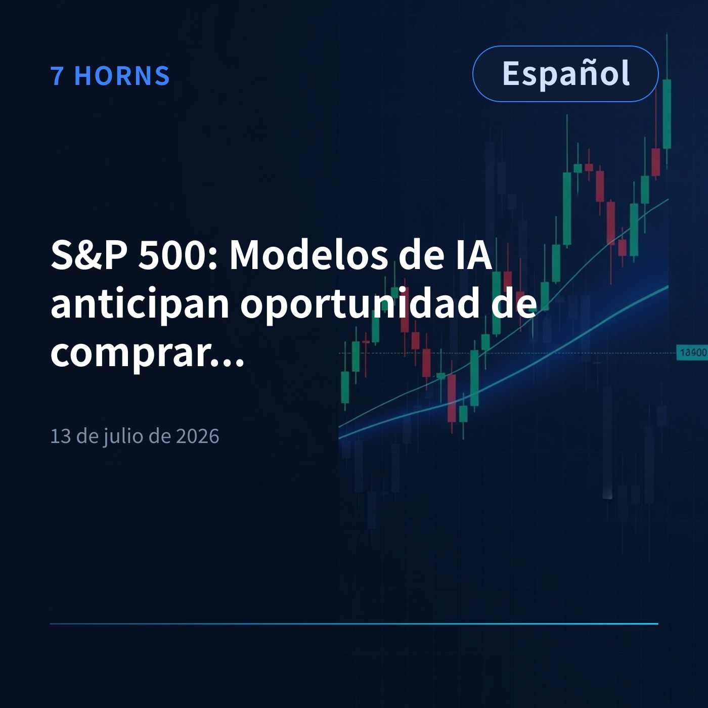 S&P 500: Modelos de IA anticipan oportunidad de comprar en la caída episode artwork