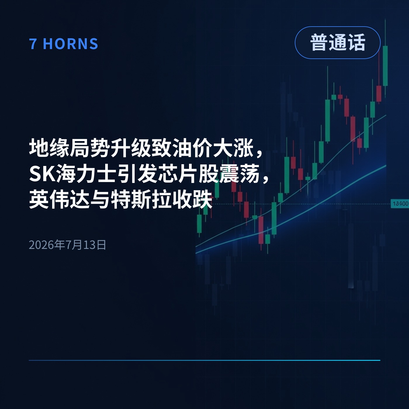 地缘局势升级致油价大涨，SK海力士引发芯片股震荡，英伟达与特斯拉收跌 episode artwork