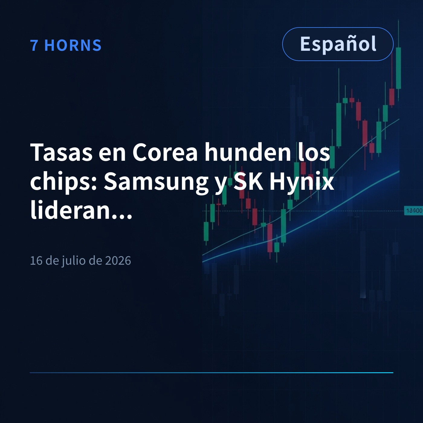 Tasas en Corea hunden los chips: Samsung y SK Hynix lideran las caídas episode artwork
