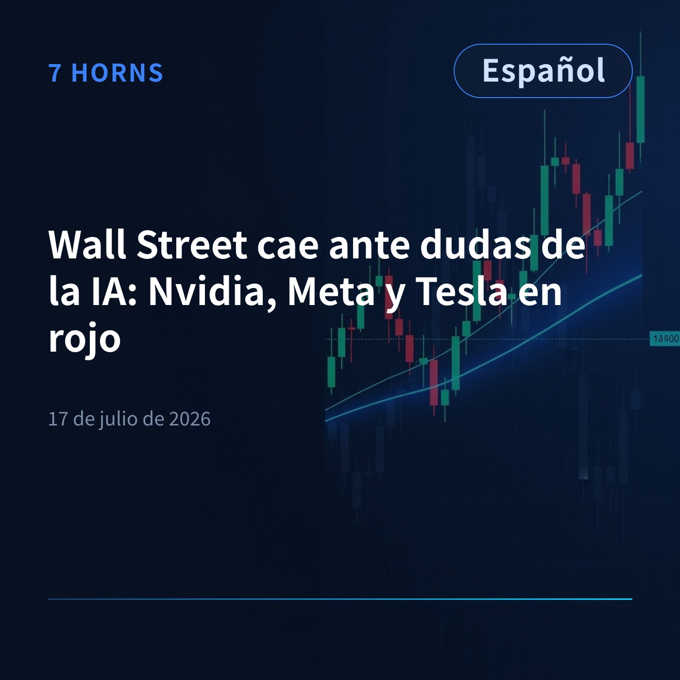 Wall Street cae ante dudas de la IA: Nvidia, Meta y Tesla en rojo episode artwork