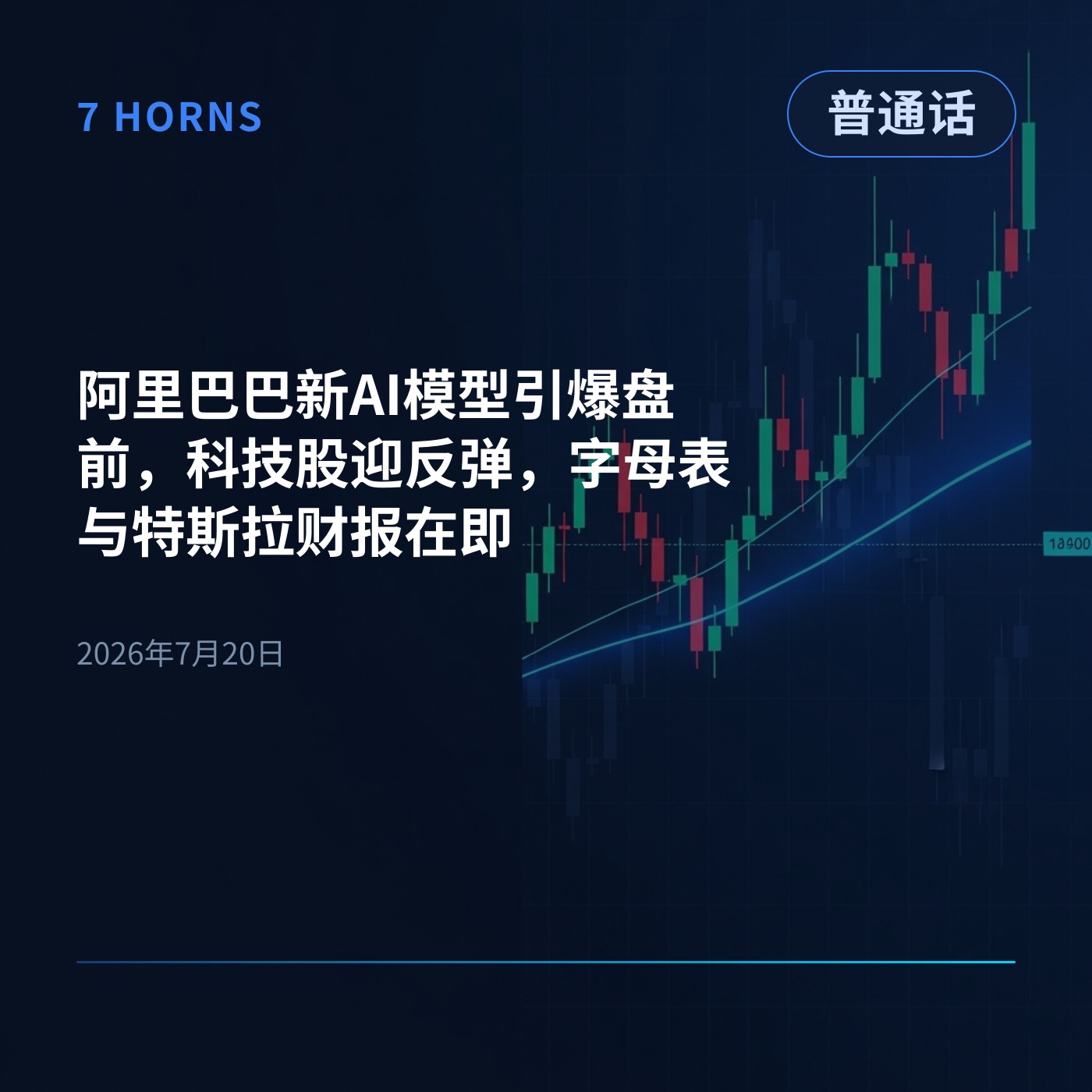 阿里巴巴新AI模型引爆盘前,科技股迎反弹,字母表与特斯拉财报在即 episode artwork