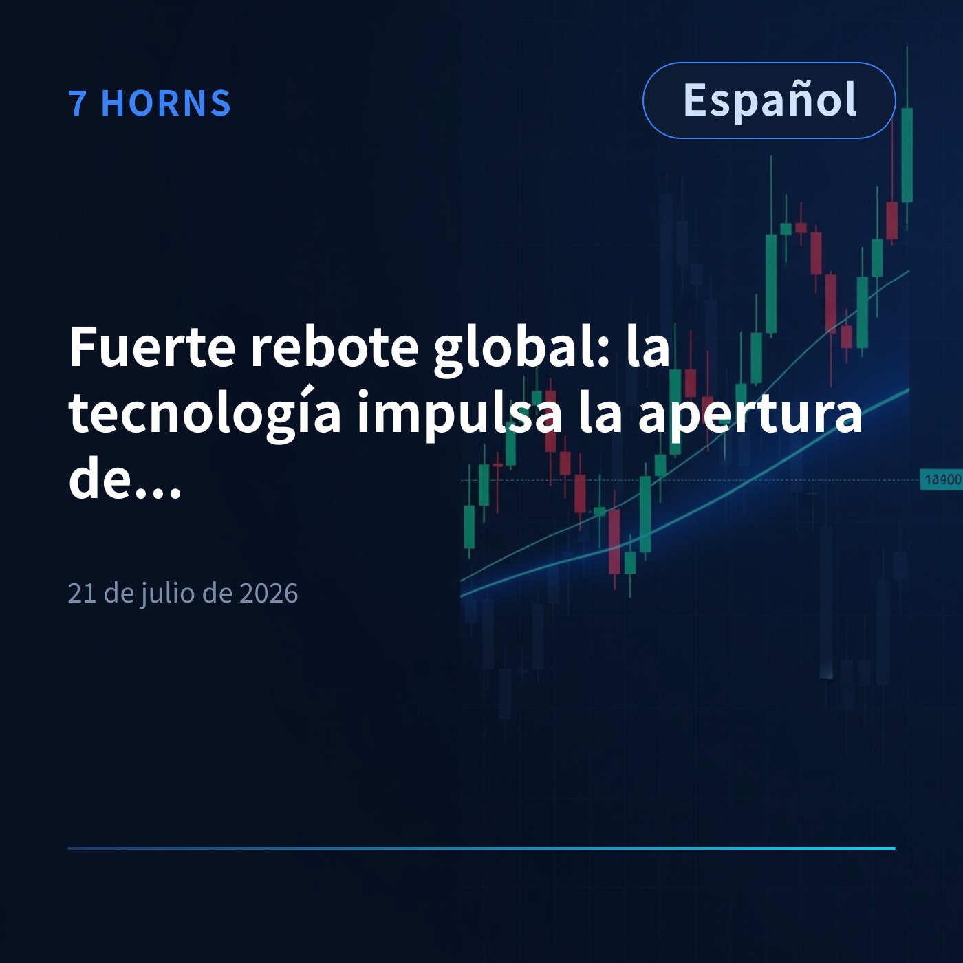 Fuerte rebote global: la tecnología impulsa la apertura de Wall Street episode artwork