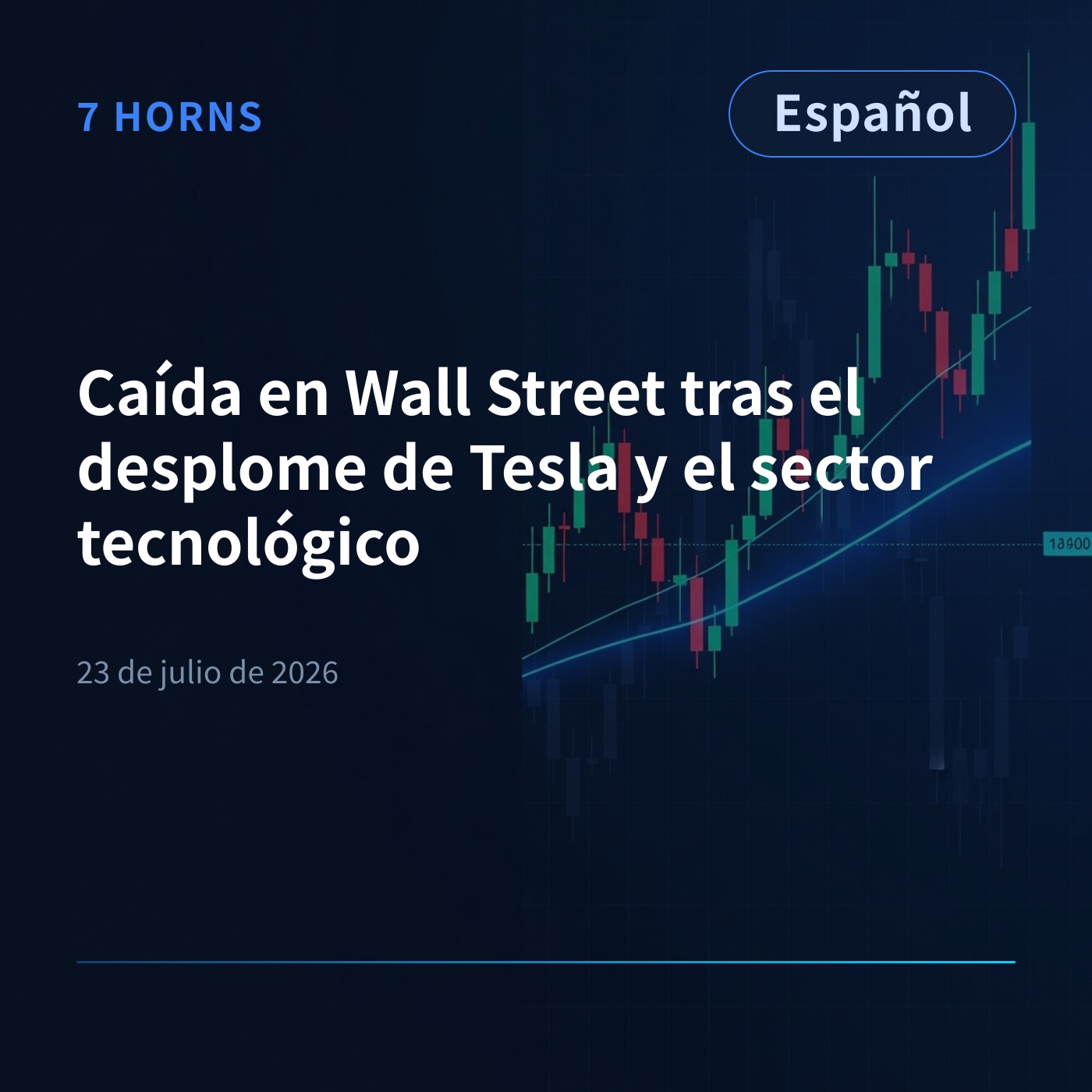 Caída en Wall Street tras el desplome de Tesla y el sector tecnológico episode artwork