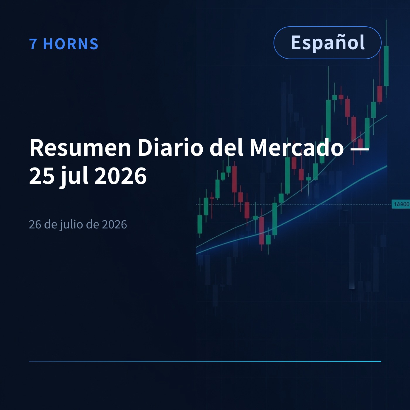 Resumen Diario del Mercado — 25 jul 2026 episode artwork