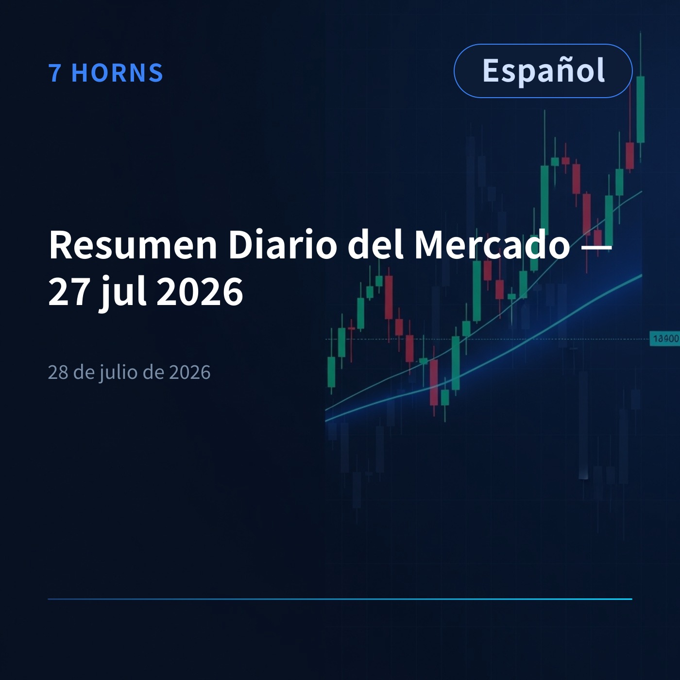 Resumen Diario del Mercado — 27 jul 2026 episode artwork