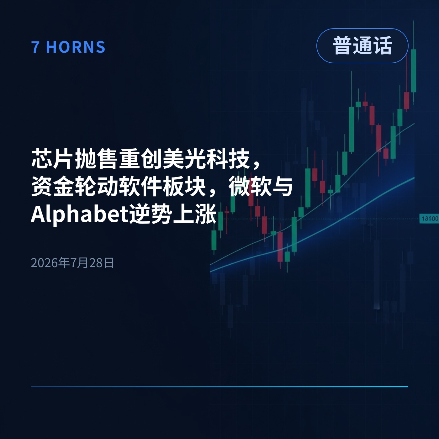 芯片抛售重创美光科技，资金轮动软件板块，微软与Alphabet逆势上涨 episode artwork
