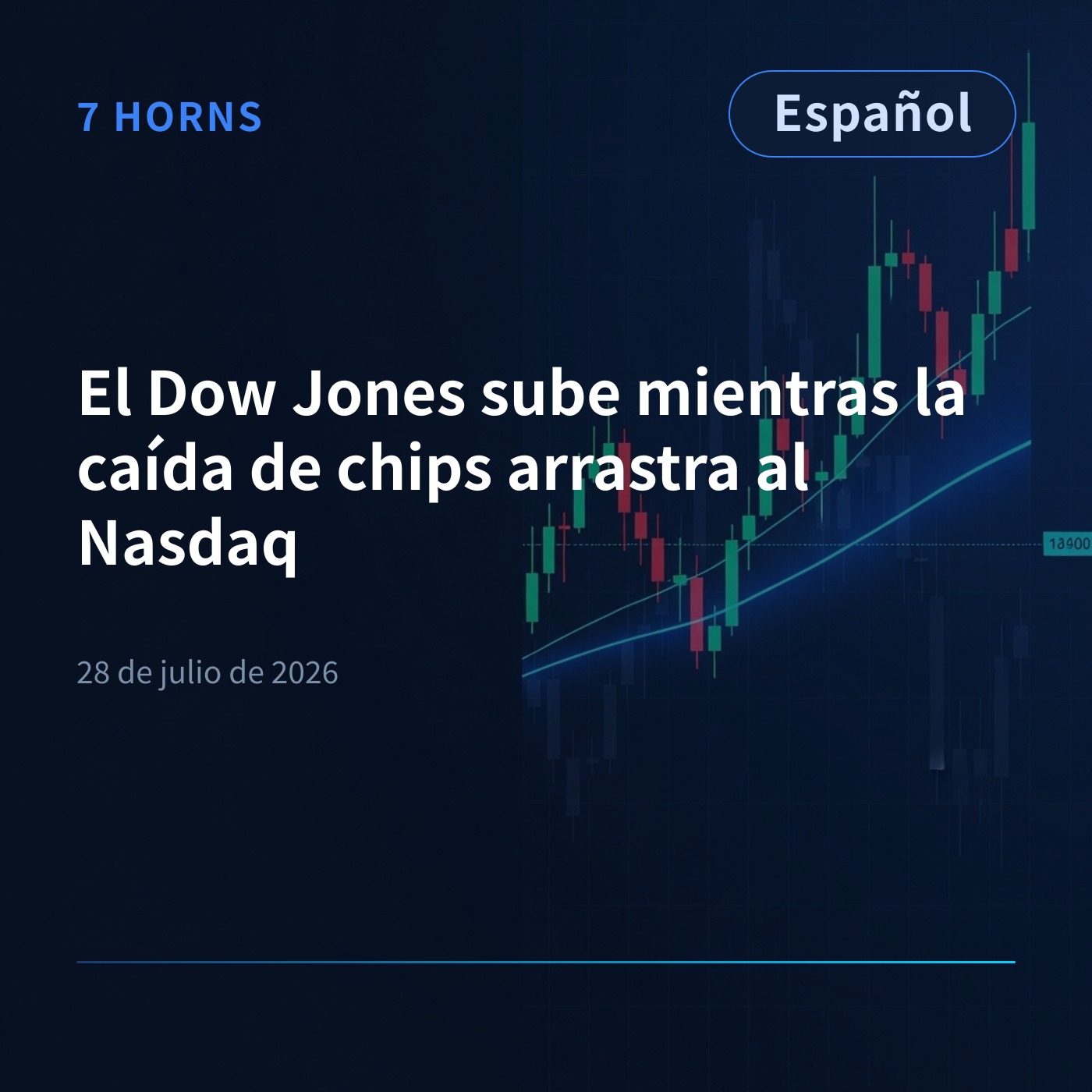 El Dow Jones sube mientras la caída de chips arrastra al Nasdaq episode artwork