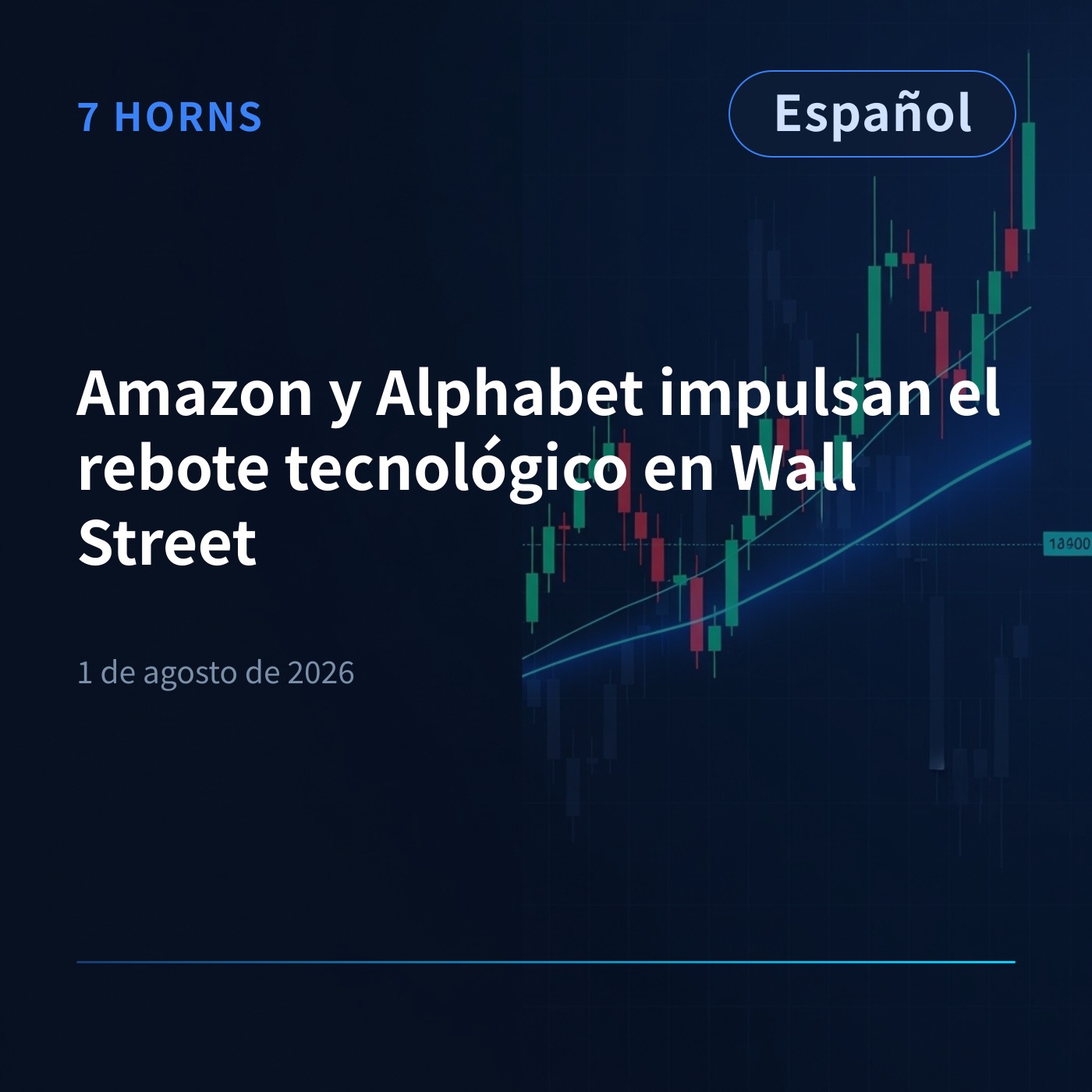 Amazon y Alphabet impulsan el rebote tecnológico en Wall Street episode artwork