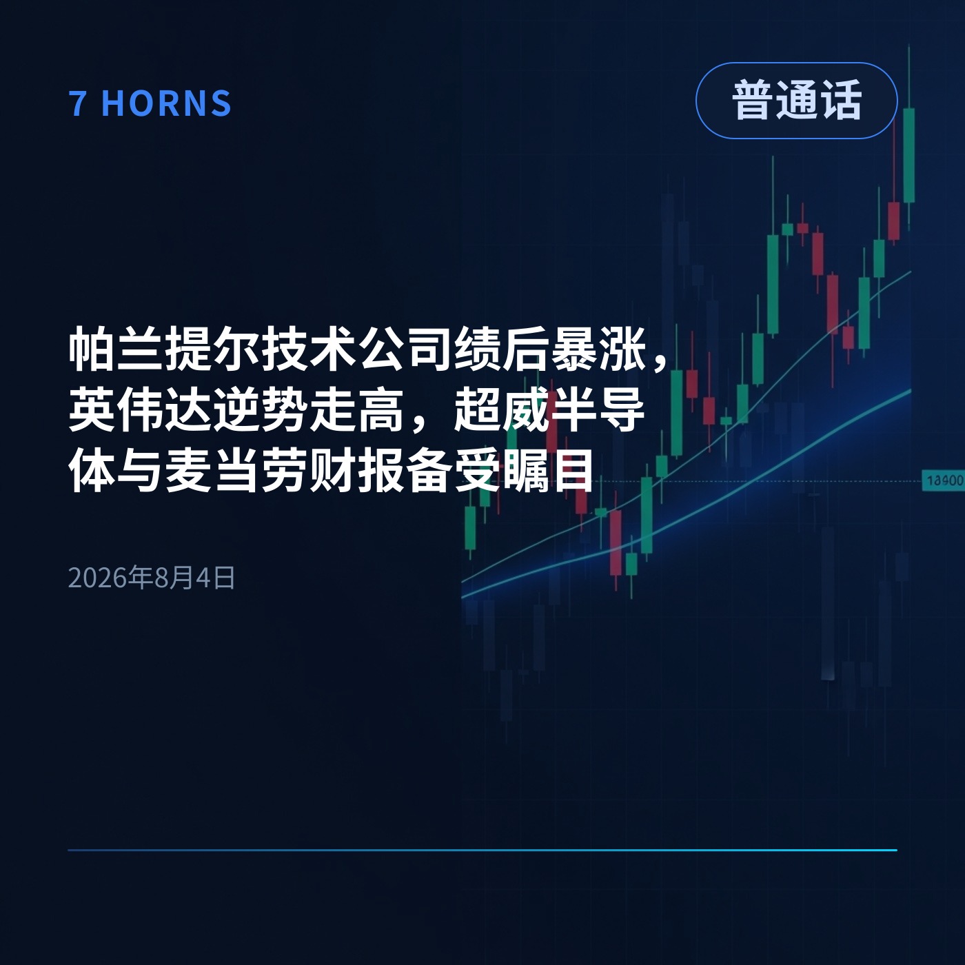帕兰提尔技术公司绩后暴涨，英伟达逆势走高，超威半导体与麦当劳财报备受瞩目 episode artwork