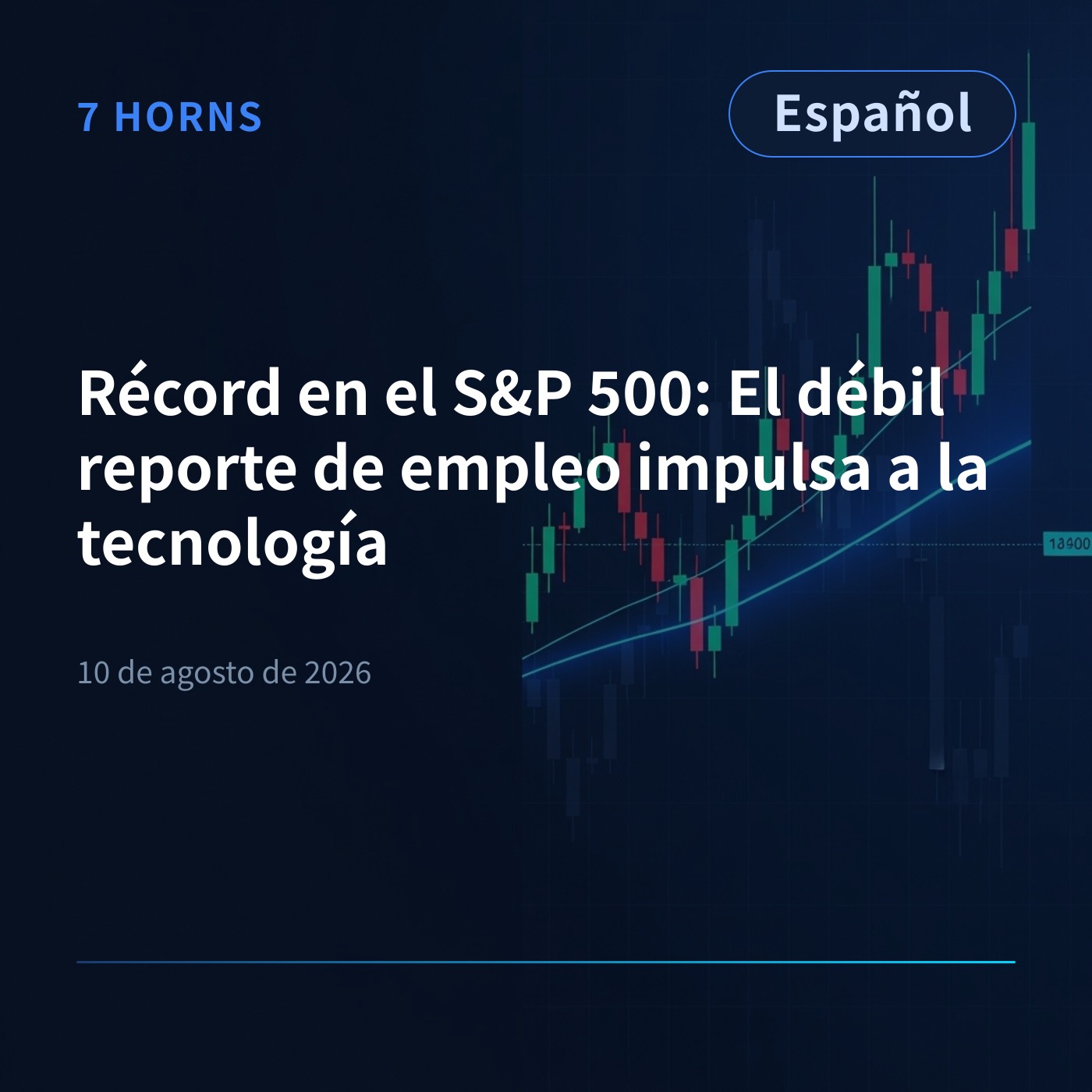 Récord en el S&P 500: El débil reporte de empleo impulsa a la tecnología episode artwork