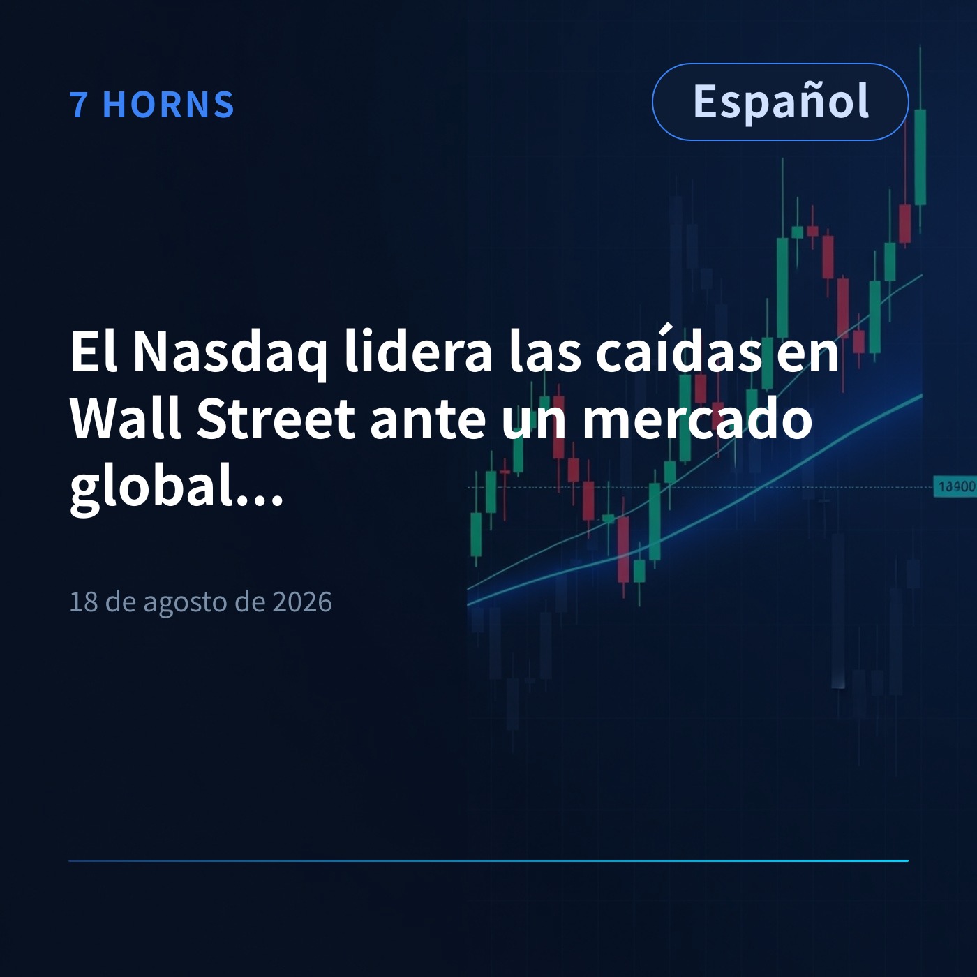 El Nasdaq lidera las caídas en Wall Street ante un mercado global mixto episode artwork