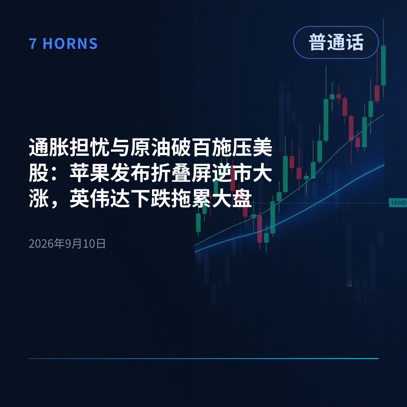 通胀担忧与原油破百施压美股：苹果发布折叠屏逆市大涨，英伟达下跌拖累大盘 episode artwork