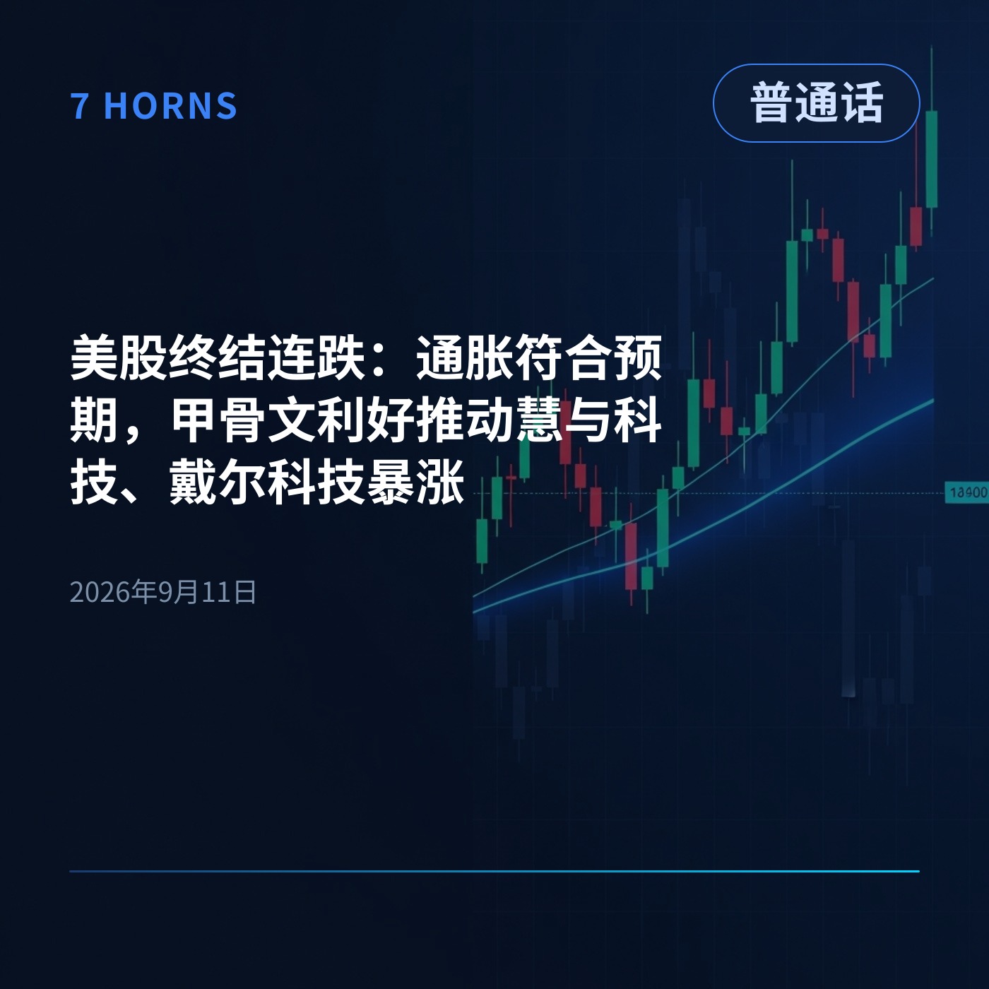 美股终结连跌：通胀符合预期，甲骨文利好推动慧与科技、戴尔科技暴涨 episode artwork