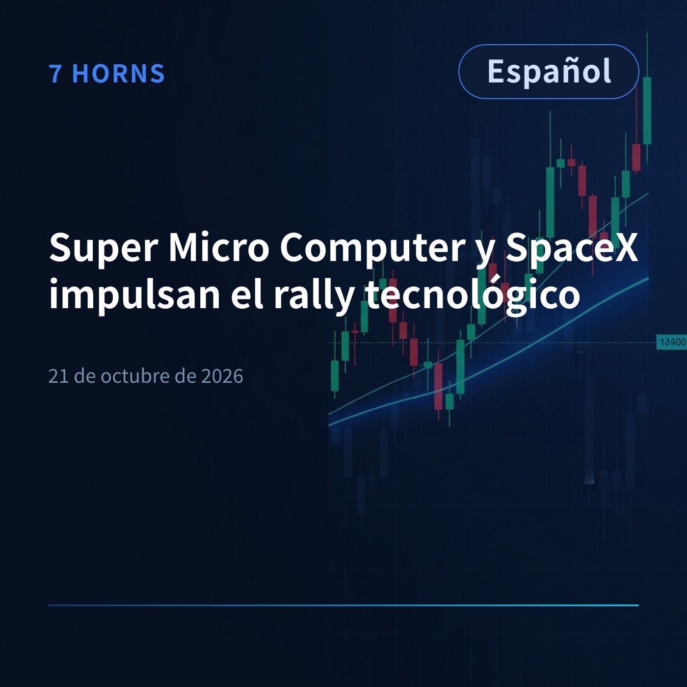 Portada de 7 Horns AI — Briefing Diario del Mercado Bursátil