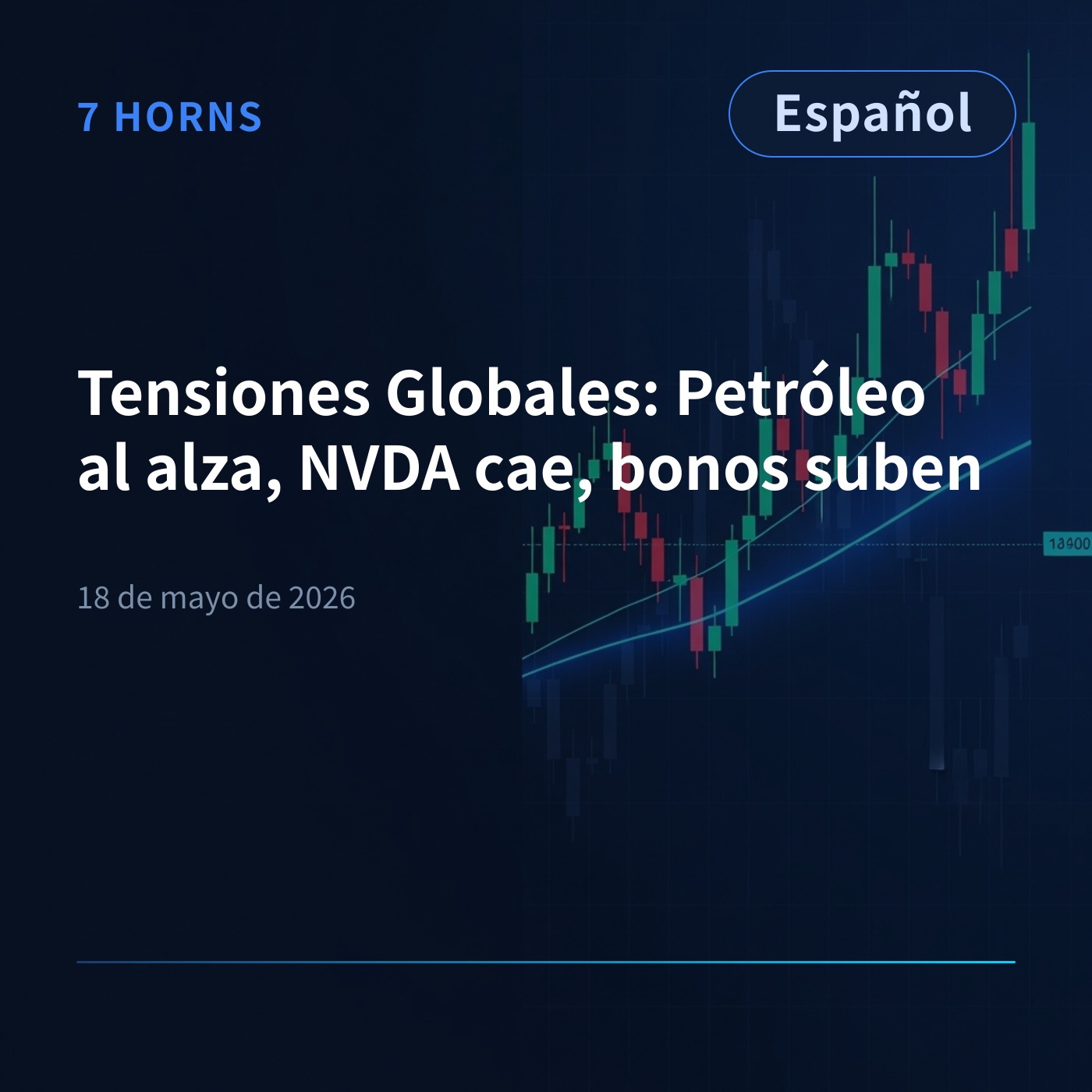 Tensiones Globales: Petróleo al alza, NVDA cae, bonos suben episode artwork