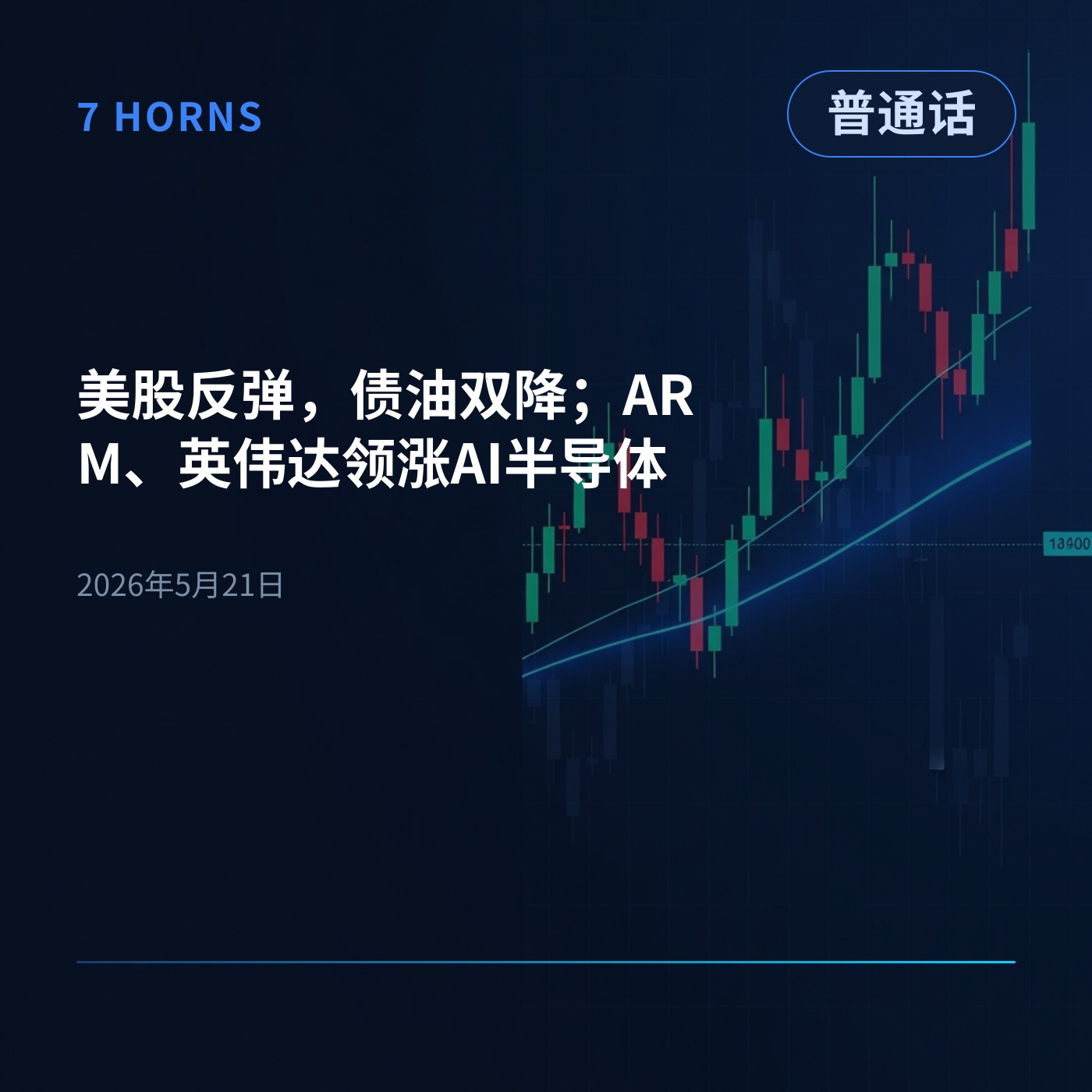 美股反弹，债油双降；ARM、英伟达领涨AI半导体 episode artwork