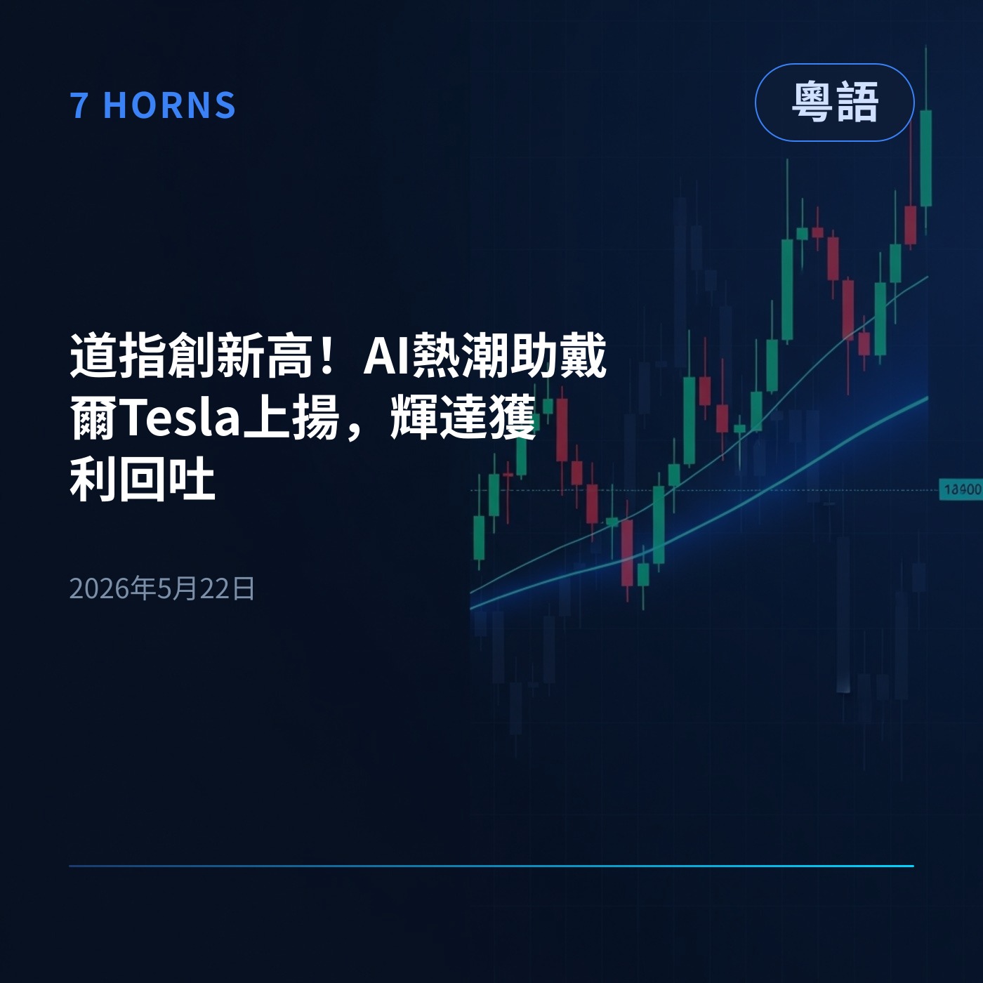 道指創新高！AI熱潮助戴爾Tesla上揚，輝達獲利回吐 episode artwork