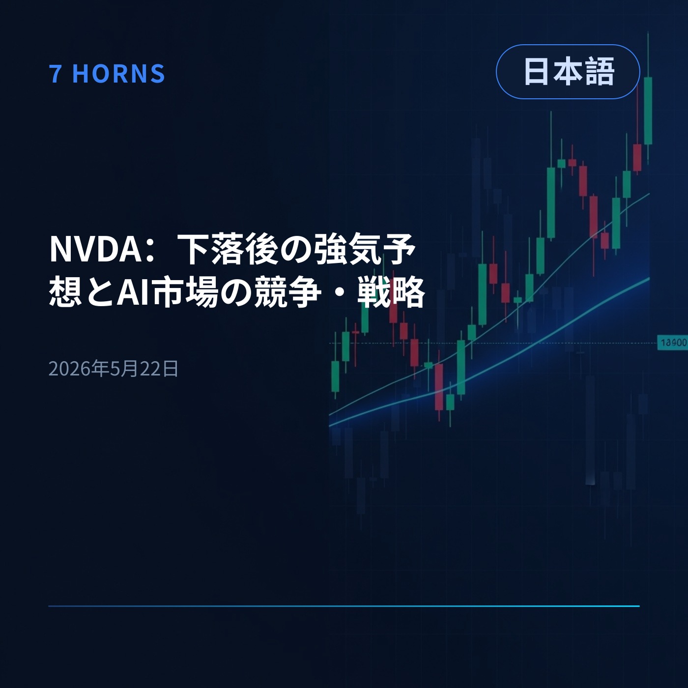 NVDA：下落後の強気予想とAI市場の競争・戦略 episode artwork
