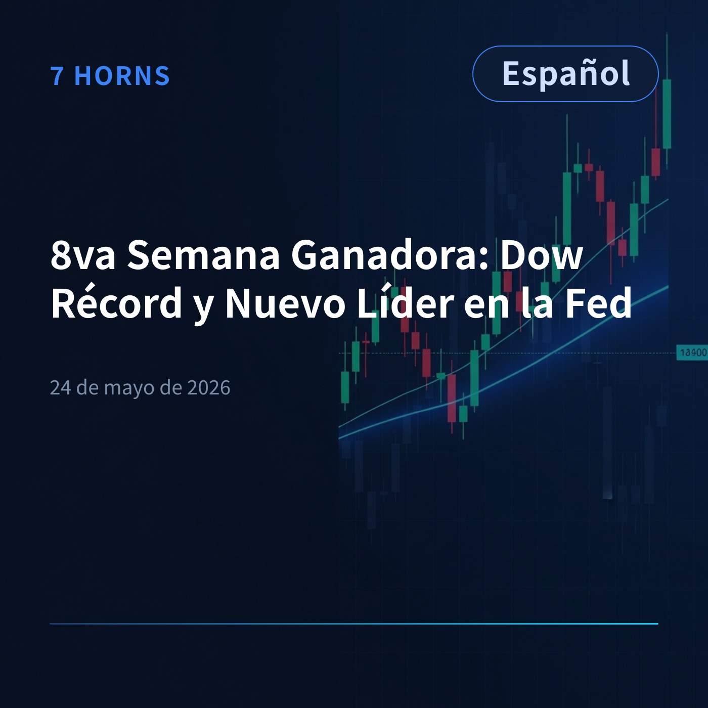 8va Semana Ganadora: Dow Récord y Nuevo Líder en la Fed episode artwork