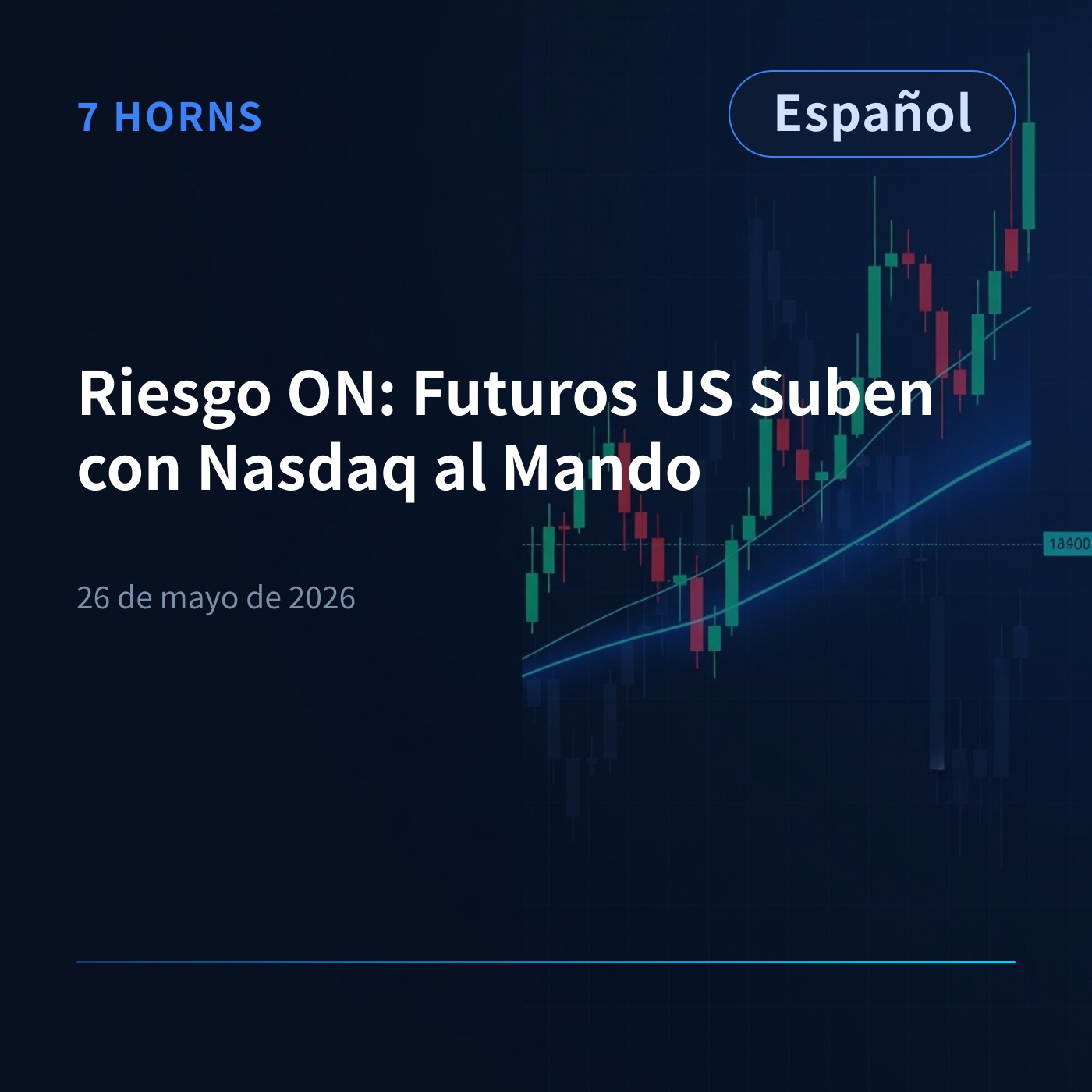 Riesgo ON: Futuros US Suben con Nasdaq al Mando episode artwork