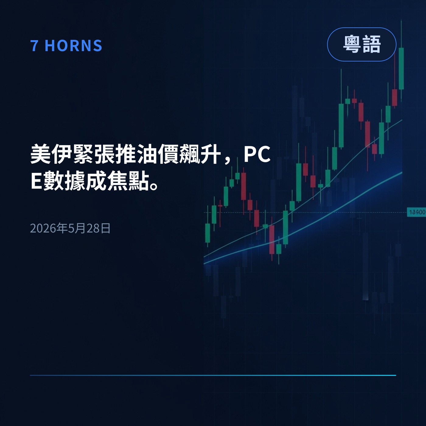 美伊緊張推油價飆升，PCE數據成焦點。 episode artwork