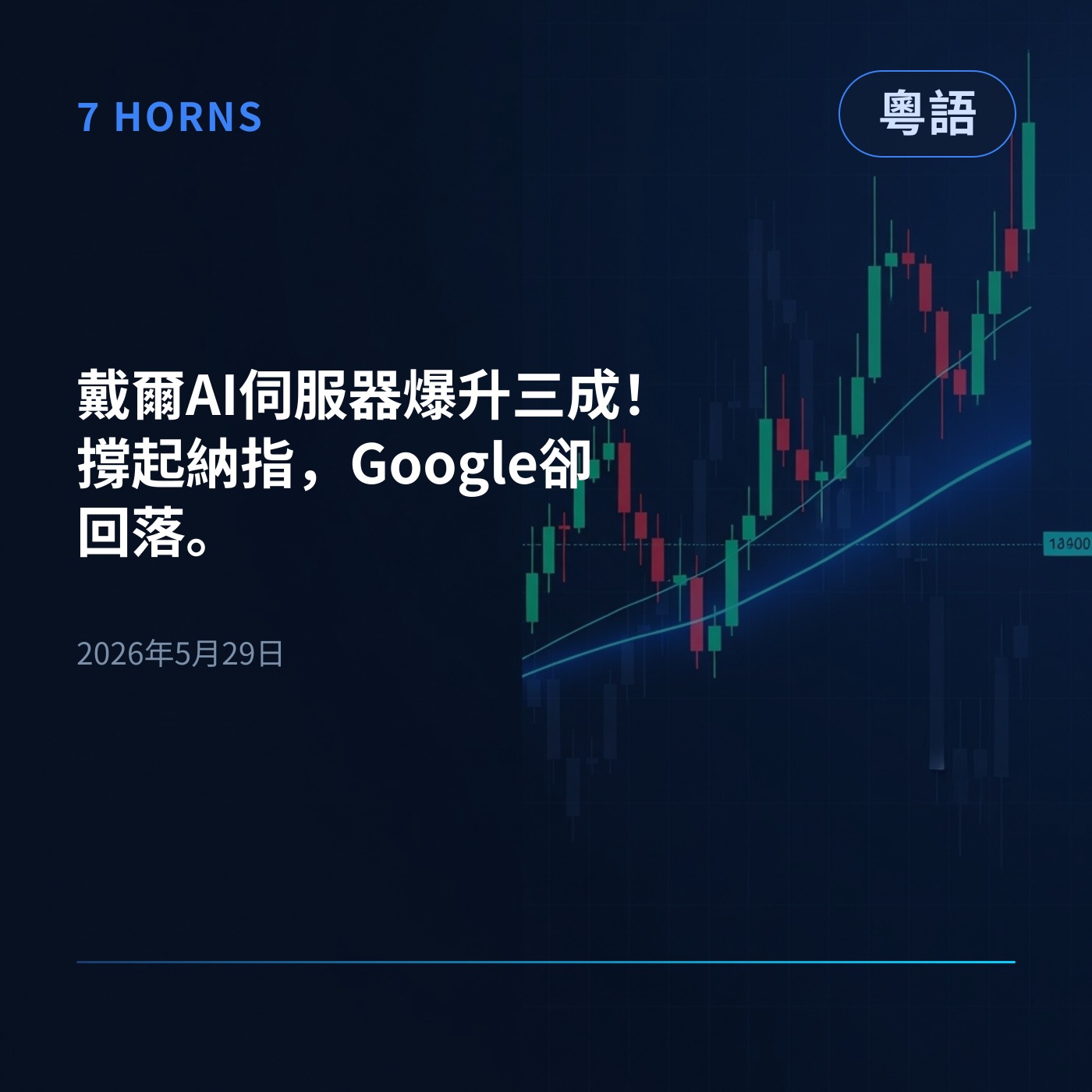 戴爾AI伺服器爆升三成！撐起納指，Google卻回落。 episode artwork