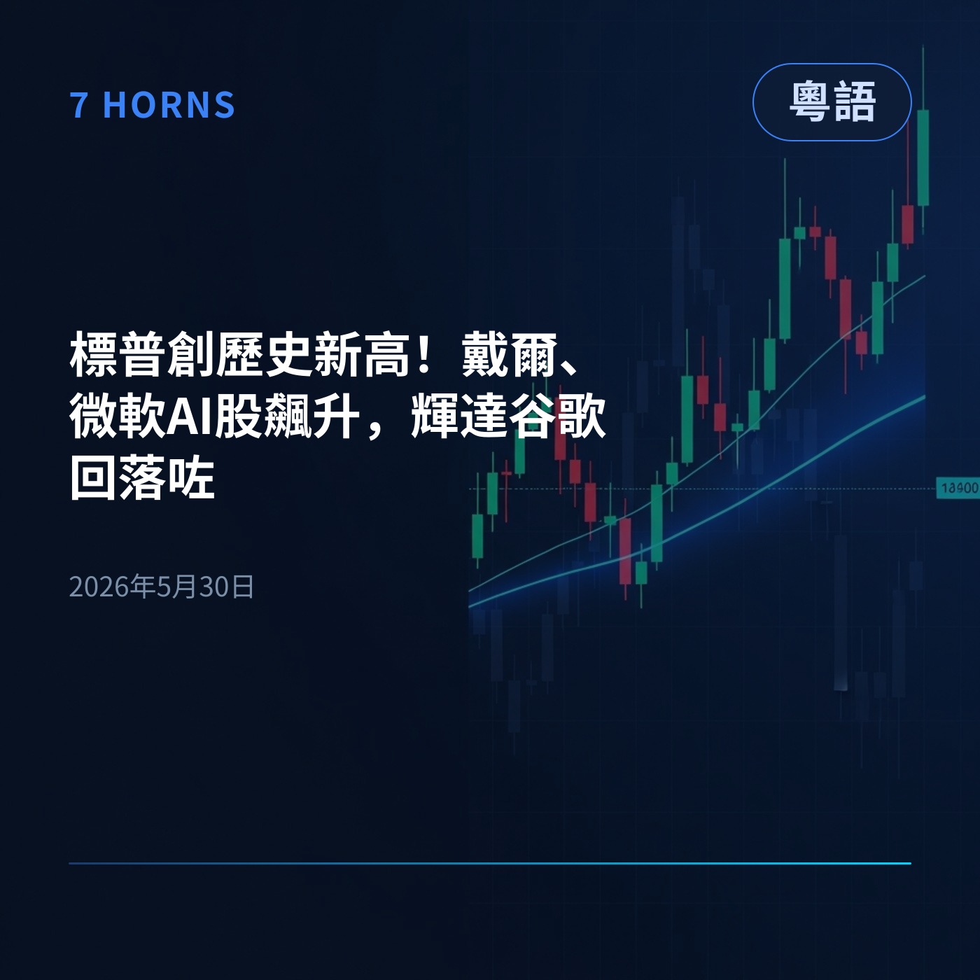 標普創歷史新高！戴爾、微軟AI股飆升，輝達谷歌回落咗 episode artwork