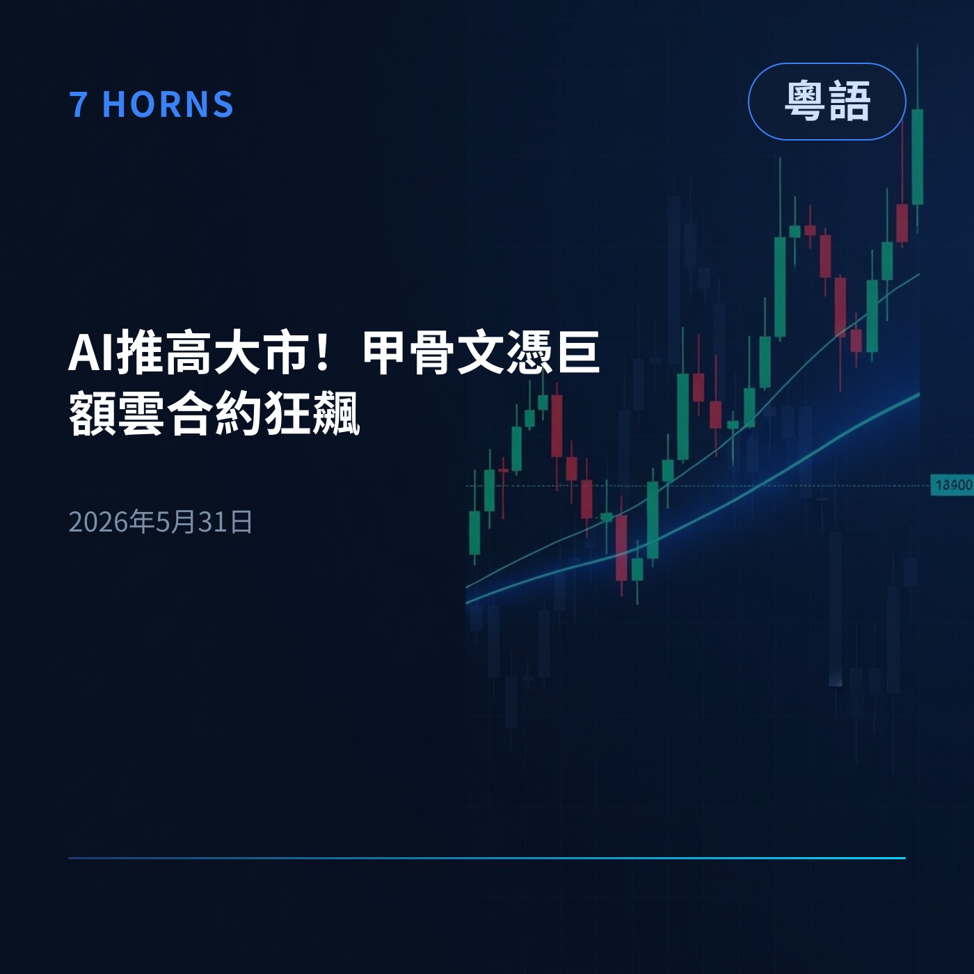 AI推高大市！甲骨文憑巨額雲合約狂飆 episode artwork