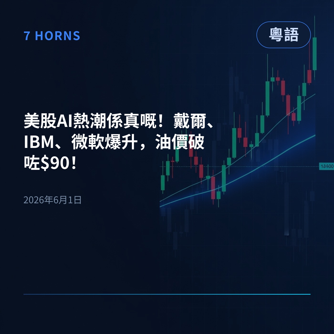 美股AI熱潮係真嘅！戴爾、IBM、微軟爆升，油價破咗$90！ episode artwork