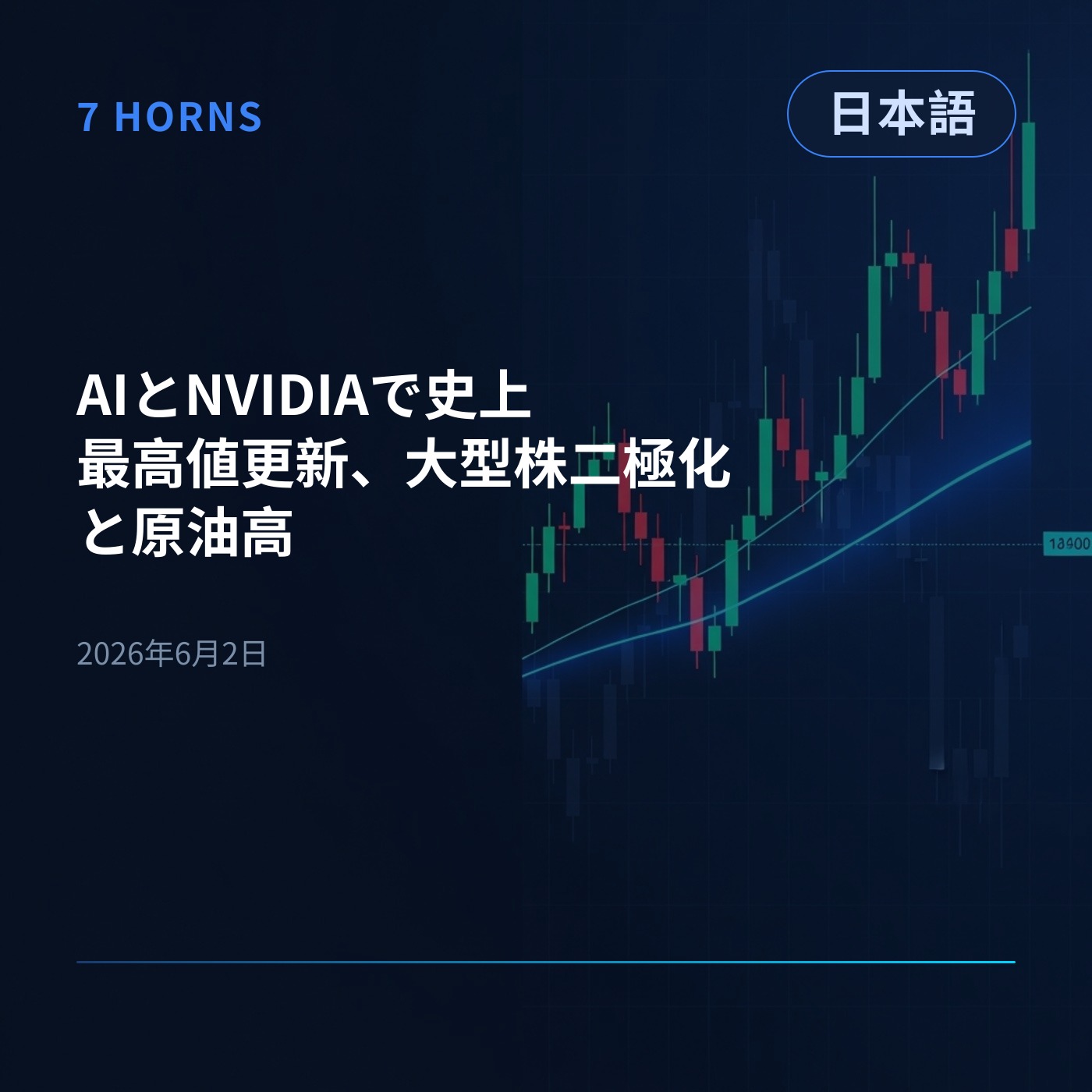 AIとNVIDIAで史上最高値更新、大型株二極化と原油高 episode artwork